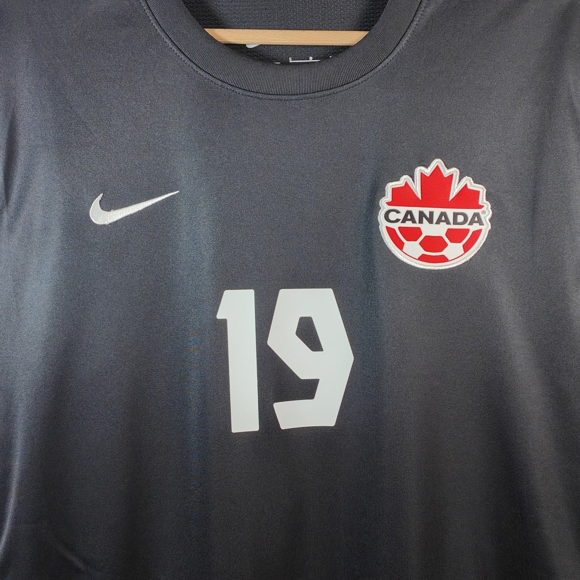 2022 - 23 Canada Third Shirt Davies 19 - 9.5/10 - (L) - Eternal Pitch