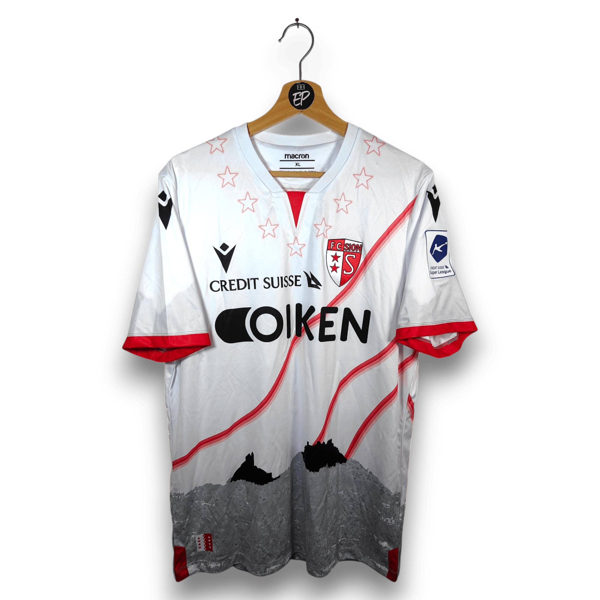 2022 - 23 FC Sion Away Shirt Balotelli 45 - 9.5/10 - (XL) - Eternal Pitch