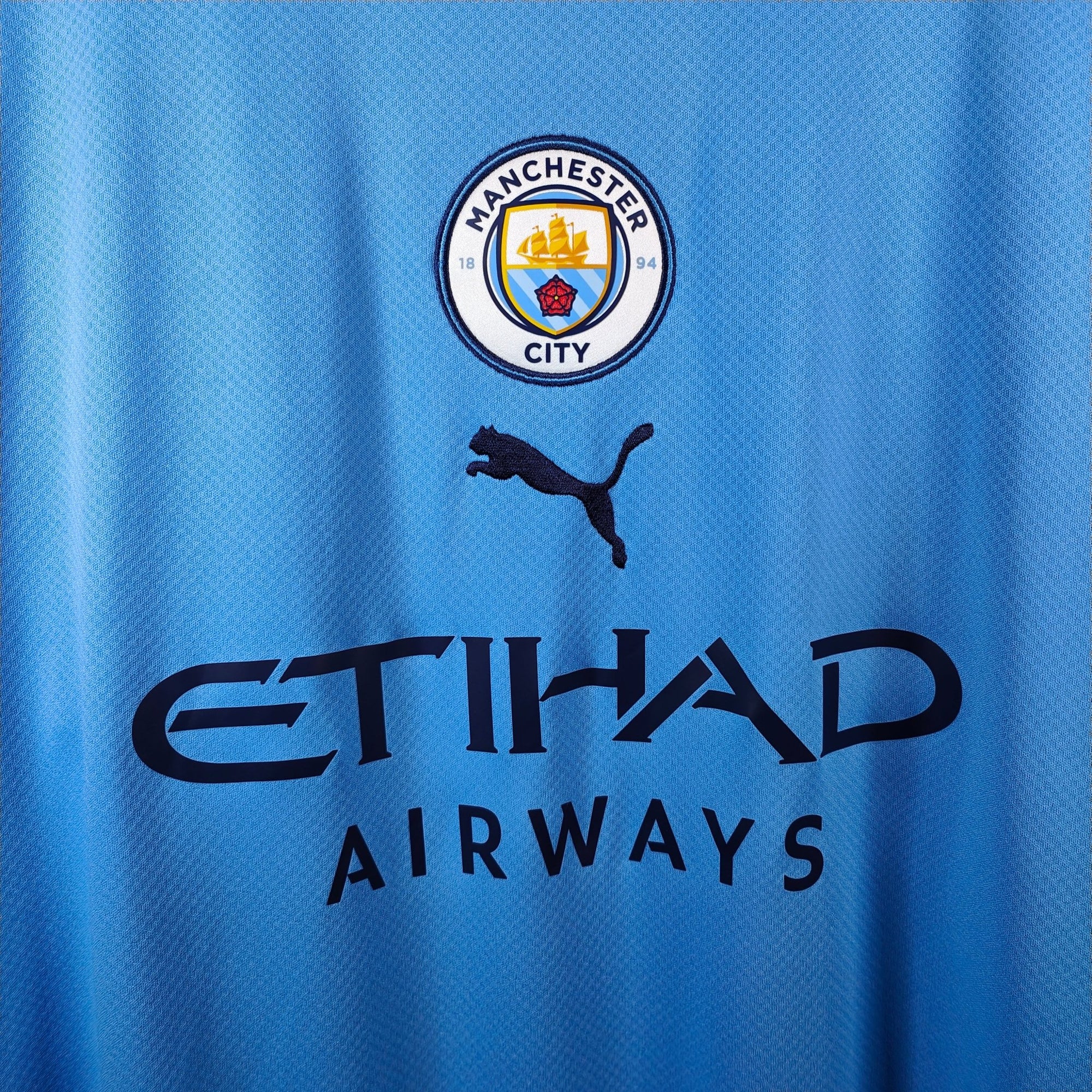 2022 - 23 Manchester City Home Shirt Haaland 9 - 9.5/10 - (XL) - Eternal Pitch