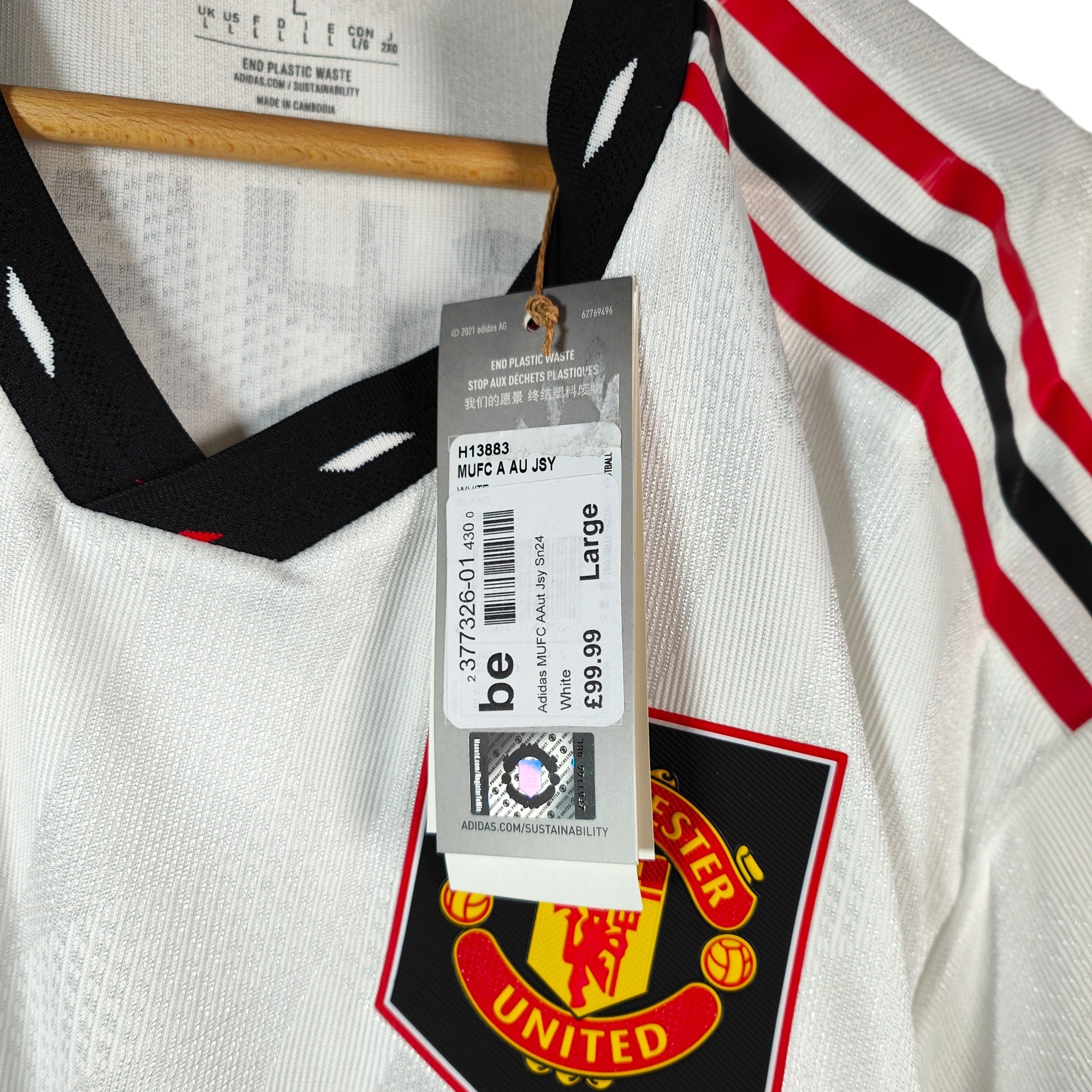 2022 - 23 Manchester United Player Version Away Shirt Rashford 10 - BNWT - (L) - Eternal Pitch