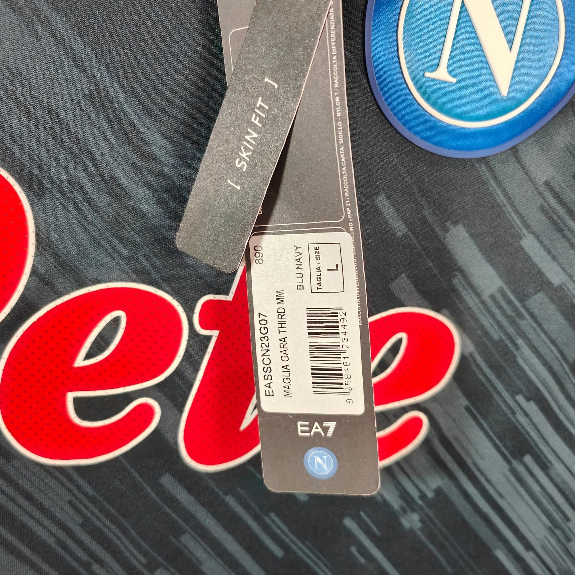 2022 - 23 Napoli Player Version Third Shirt Osimhen 9 - BNWT - (L) - Eternal Pitch