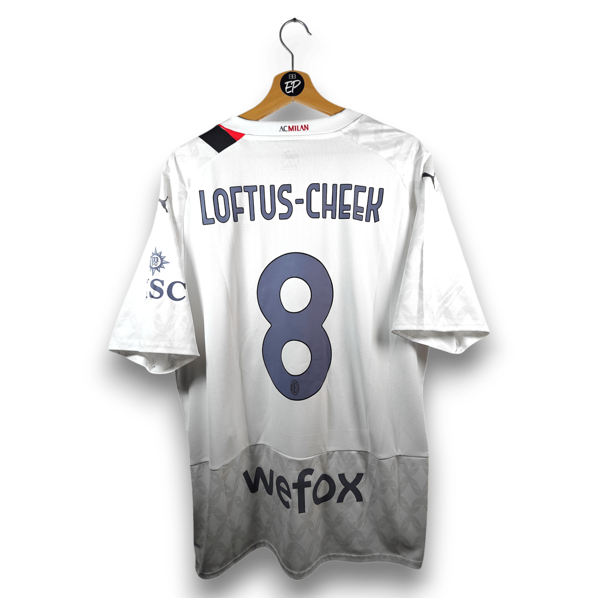 2023 - 24 AC Milan Away Shirt Loftus - Cheek 8 - BNWT - (XL) - Eternal Pitch