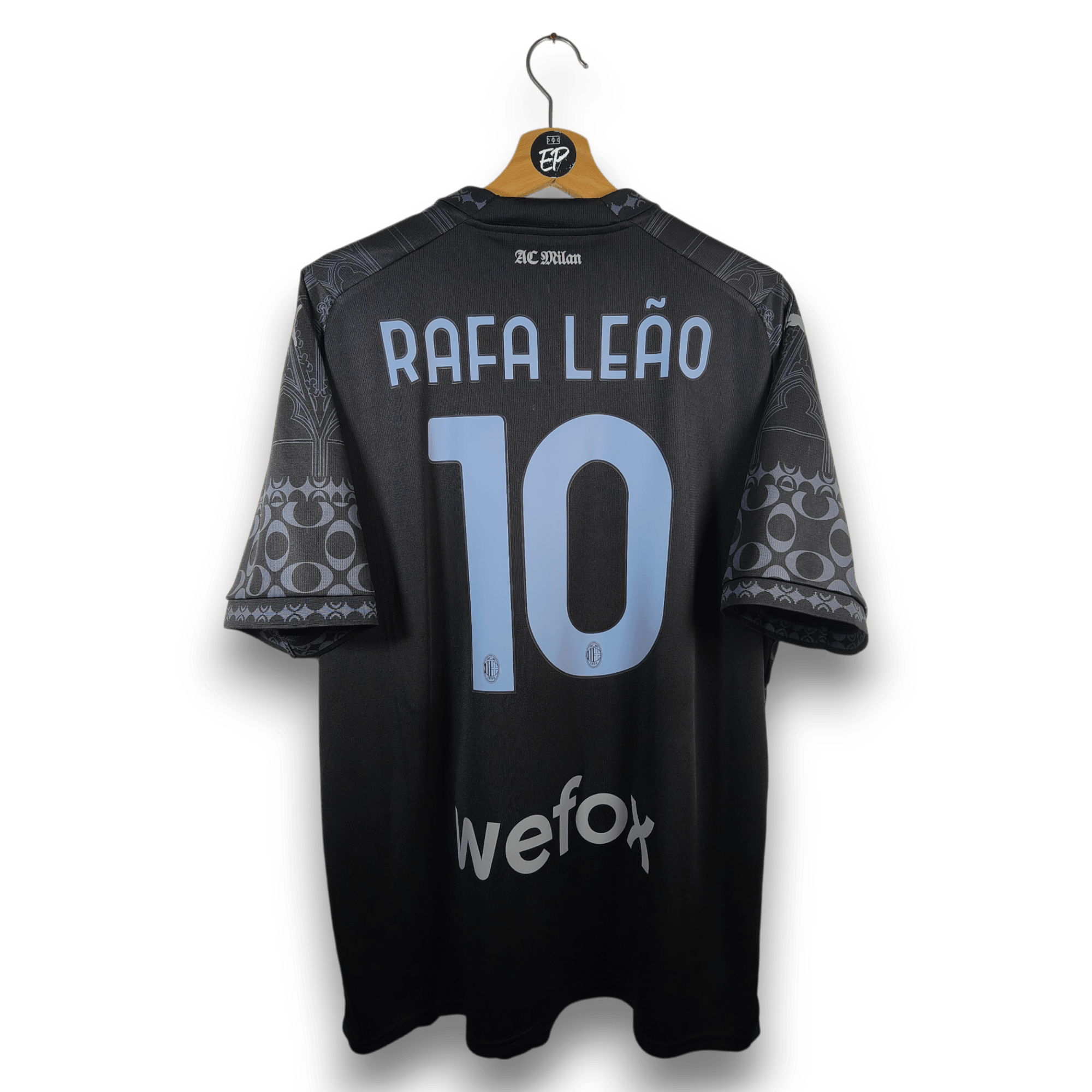 2023 - 24 AC Milan Fourth Shirt Pleasures Rafa Leao 10 - 9.5/10 - (XL) - Eternal Pitch