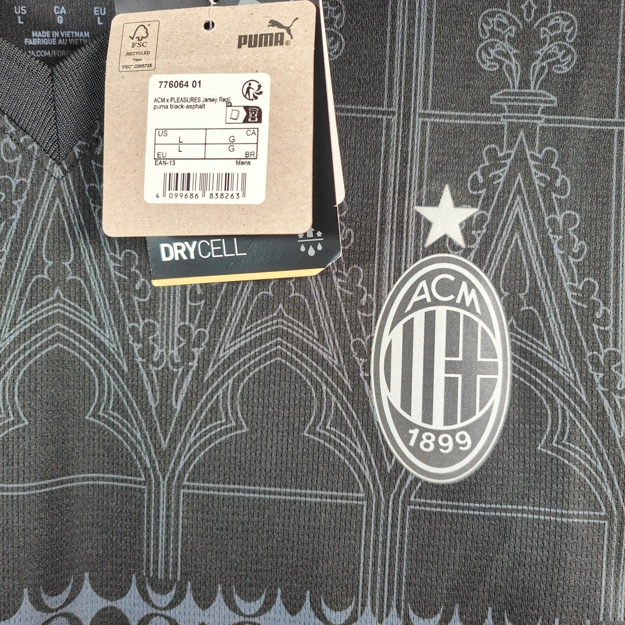 2023 - 24 AC Milan Fourth Shirt Pleasures Rafa Leao 10 - BNWT - (L) - Eternal Pitch