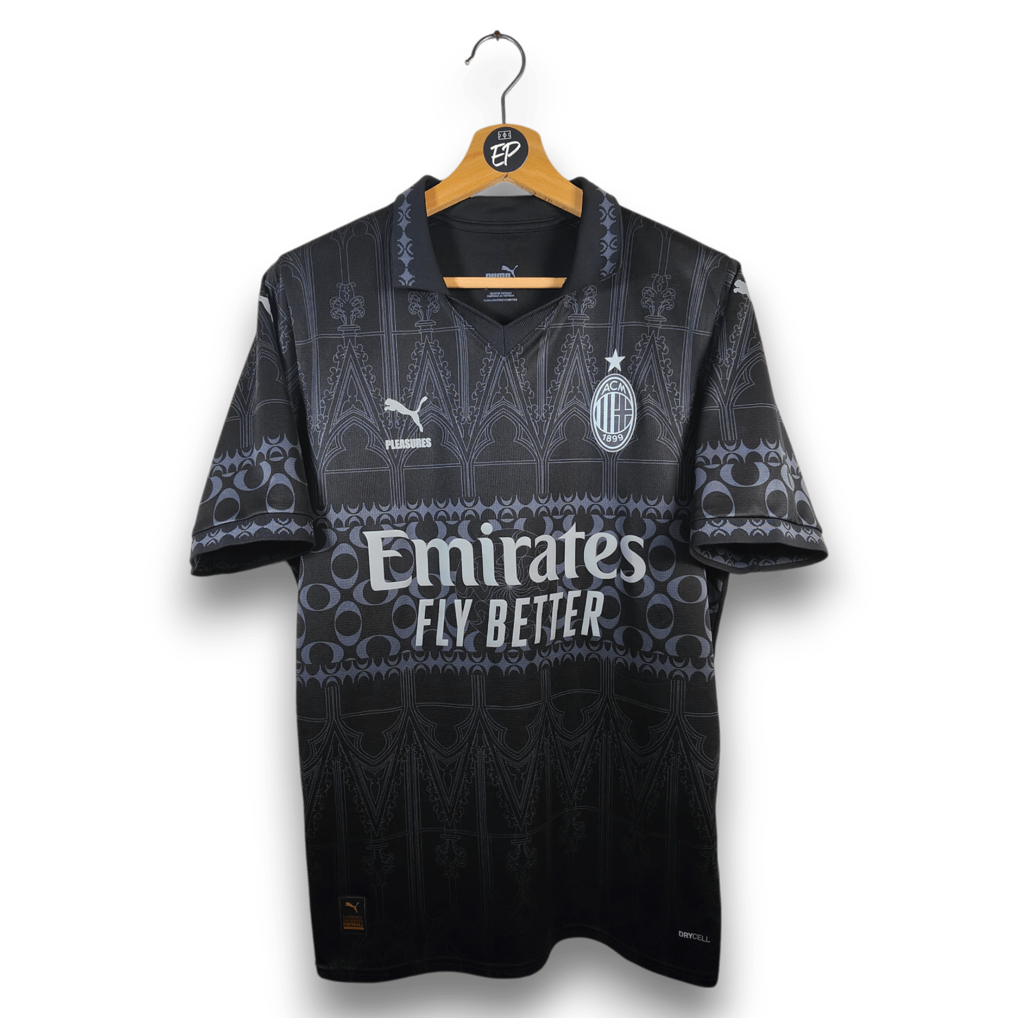 2023 - 24 AC Milan Fourth Shirt Pleasures Theo 19 - 8.5/10 - (M) - Eternal Pitch