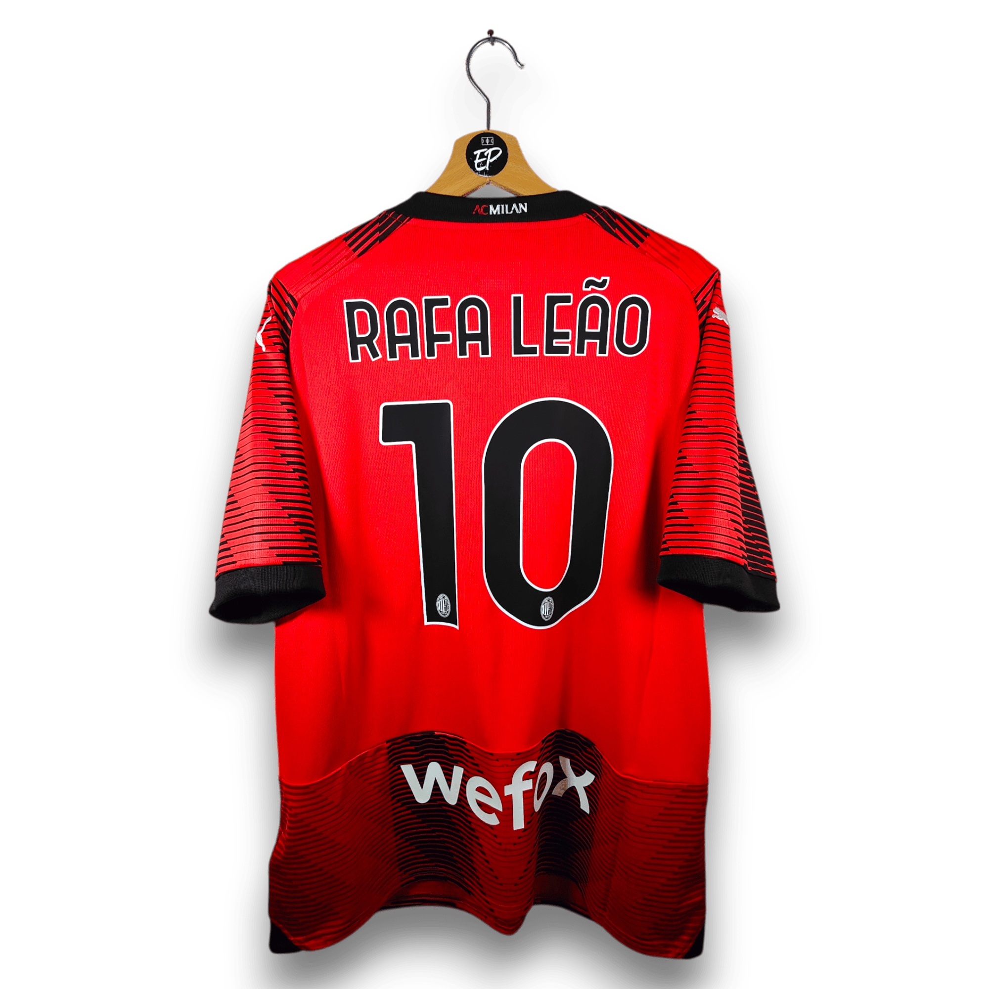 2023 - 24 AC Milan Home Shirt Rafa Leao 10 - BNWT - (XL) - Eternal Pitch
