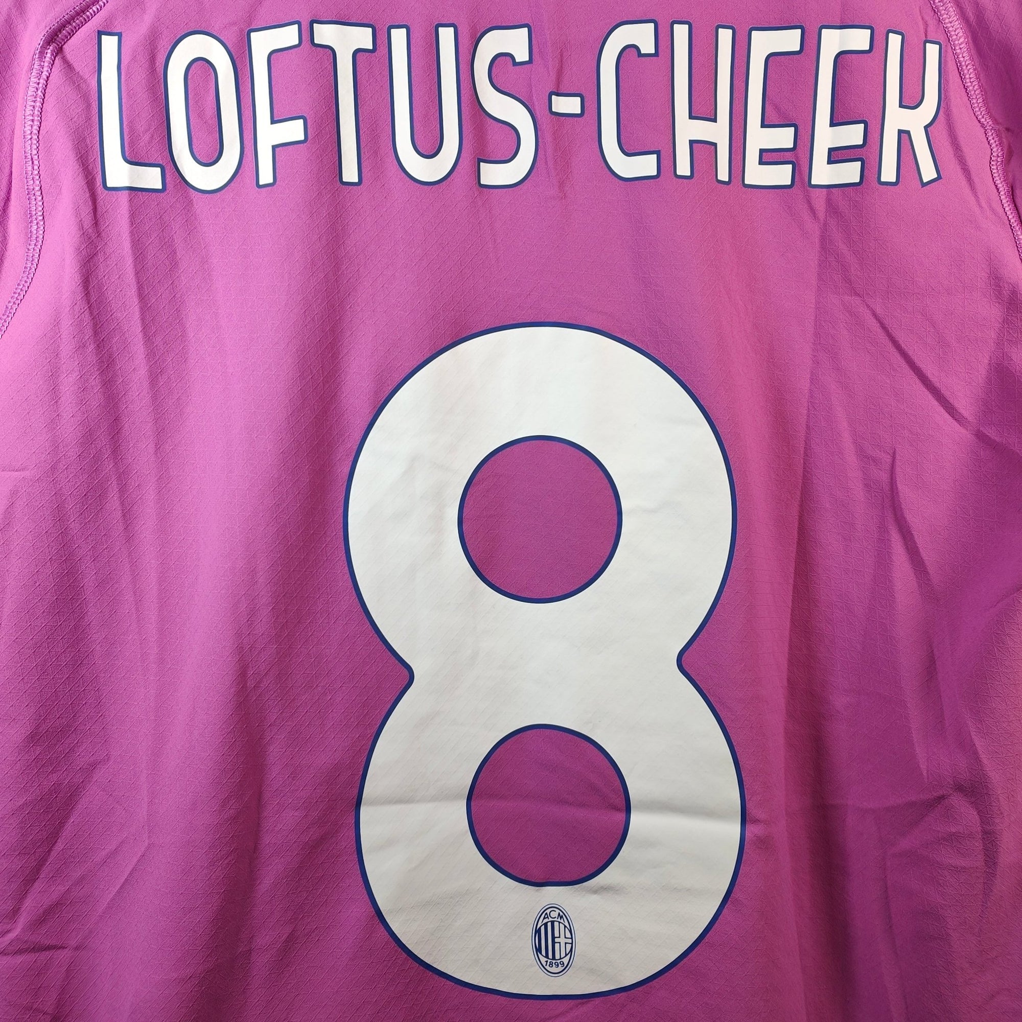 2023 - 24 AC Milan Player Version Third Shirt Loftus - Cheek 8 - BNWT - (L) - Eternal Pitch