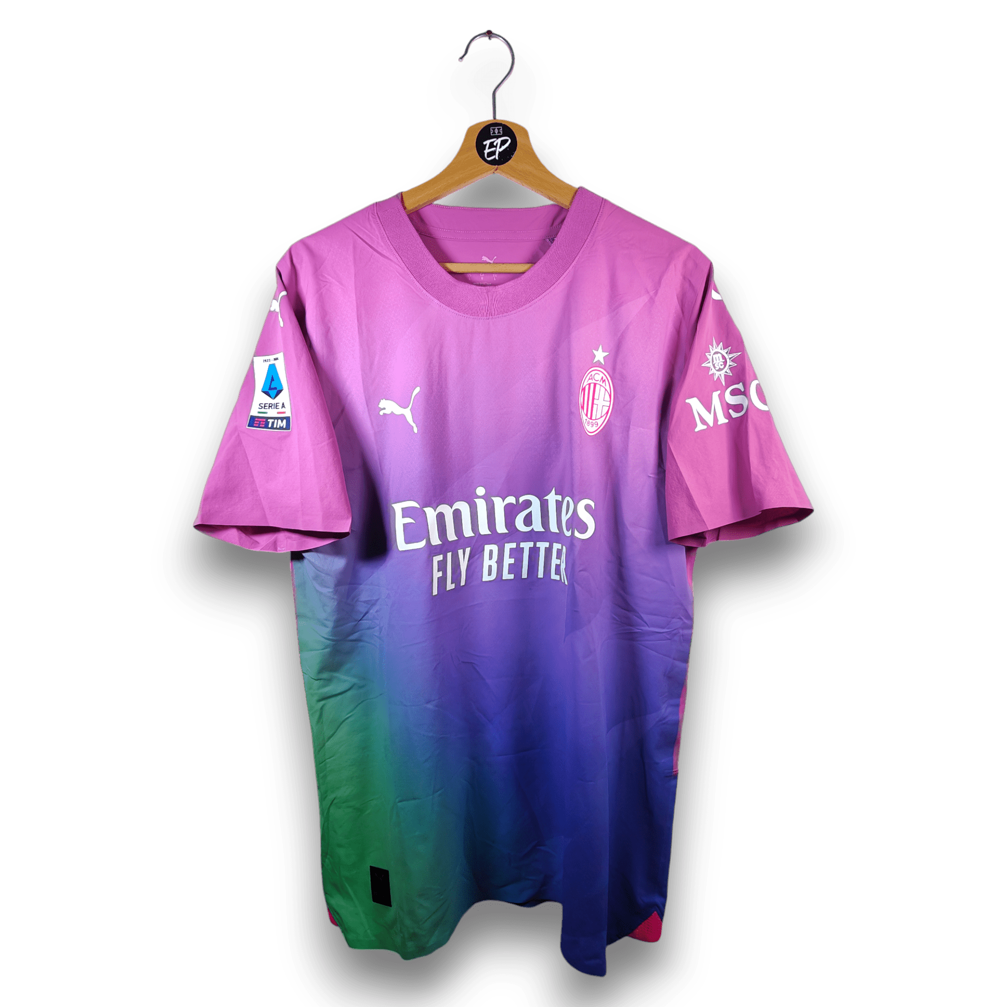 2023 - 24 AC Milan Player Version Third Shirt Loftus - Cheek 8 - BNWT - (L) - Eternal Pitch