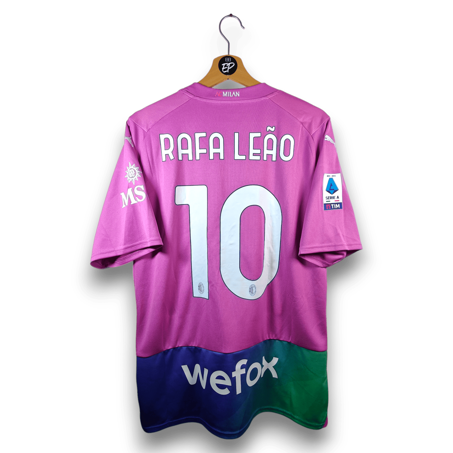 2023-24 AC Milan Third Shirt Leao #10 - BNWT - 9.5 - (L