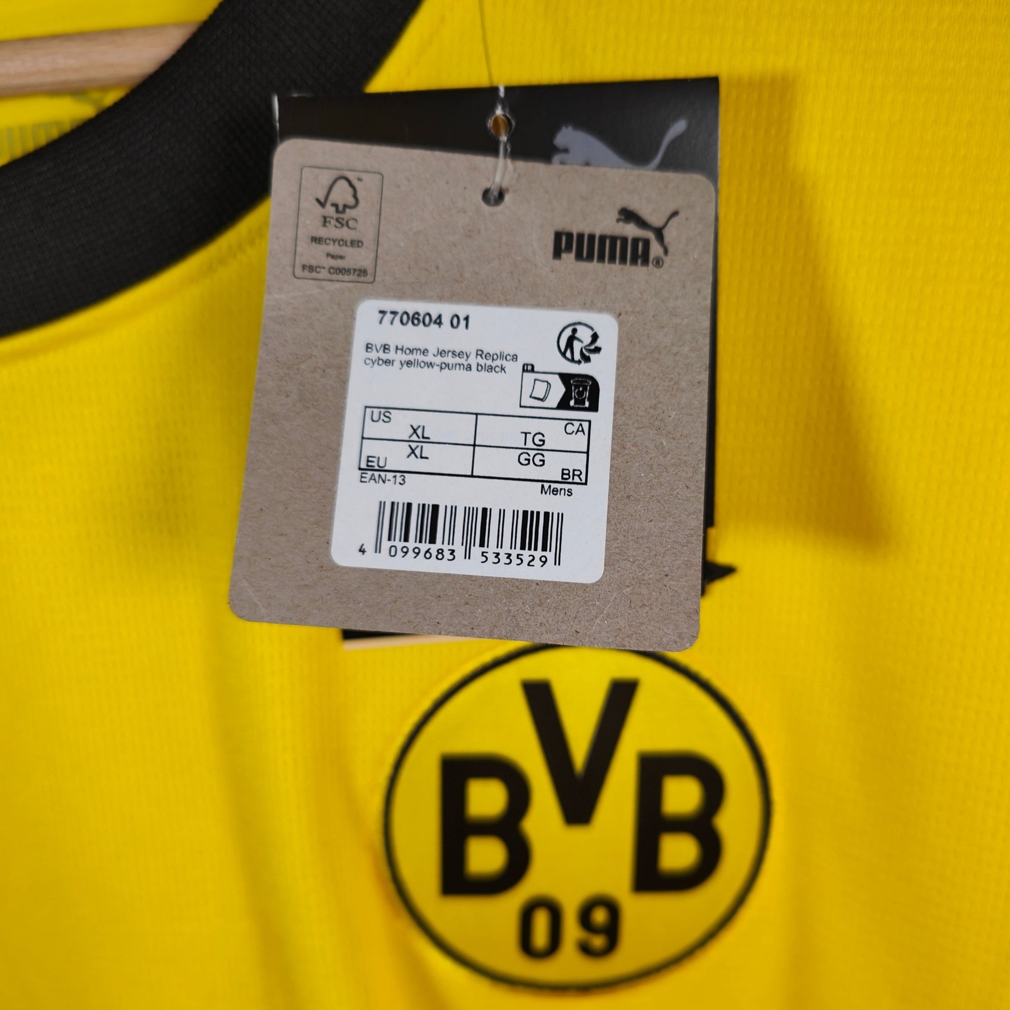 2023 - 24 Dortmund Home Shirt Adeyemi 27 - BNWT - (XL) - Eternal Pitch
