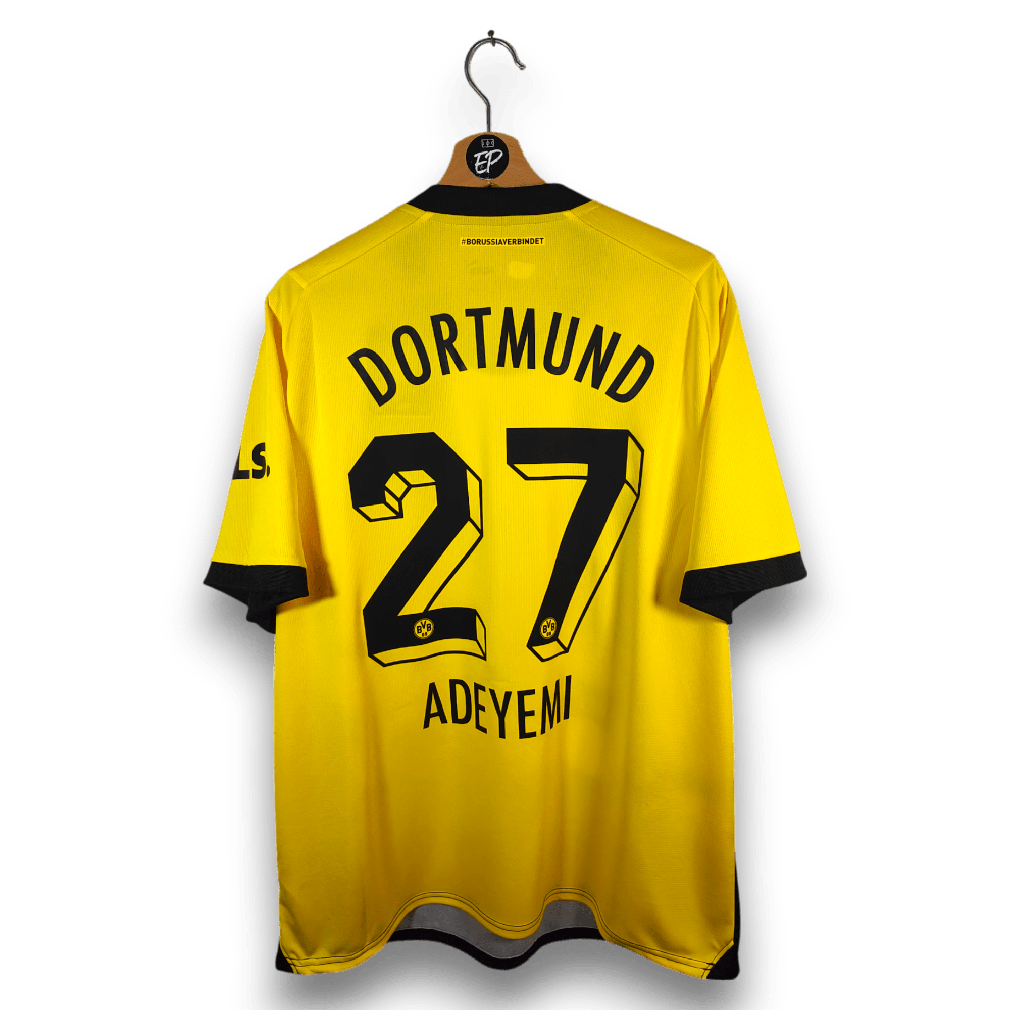 2023 - 24 Dortmund Home Shirt Adeyemi 27 - BNWT - (XL) - Eternal Pitch