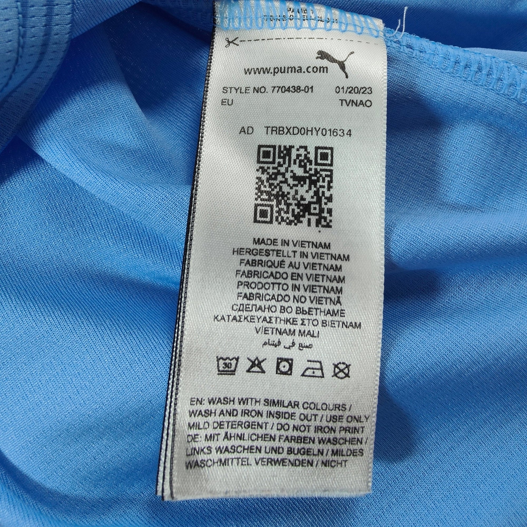 2023 - 24 Manchester City Home Shirt Haaland 9 - 8/10 - (L) - Eternal Pitch