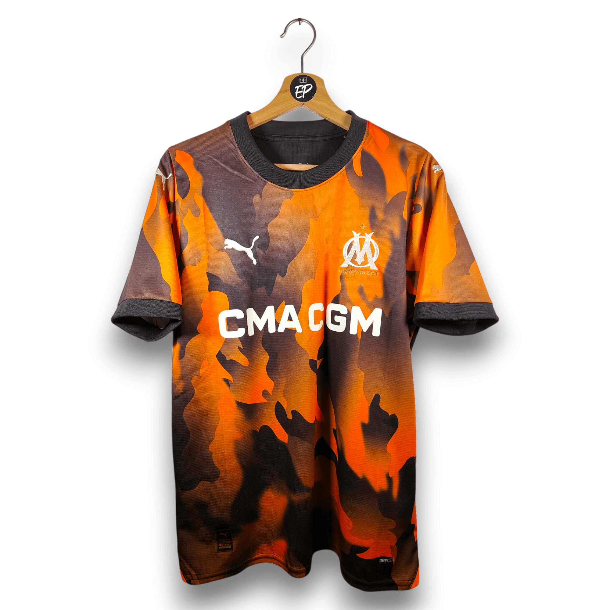 2023 - 24 Olympique Marseille Third Shirt Kondogbia 19 - 9/10 - (M) - Eternal Pitch