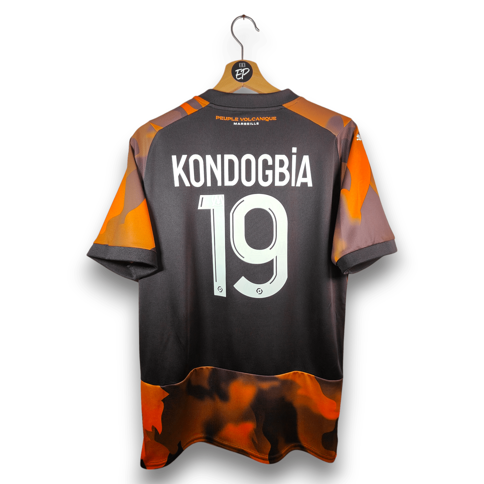 2023 - 24 Olympique Marseille Third Shirt Kondogbia 19 - 9/10 - (M) - Eternal Pitch