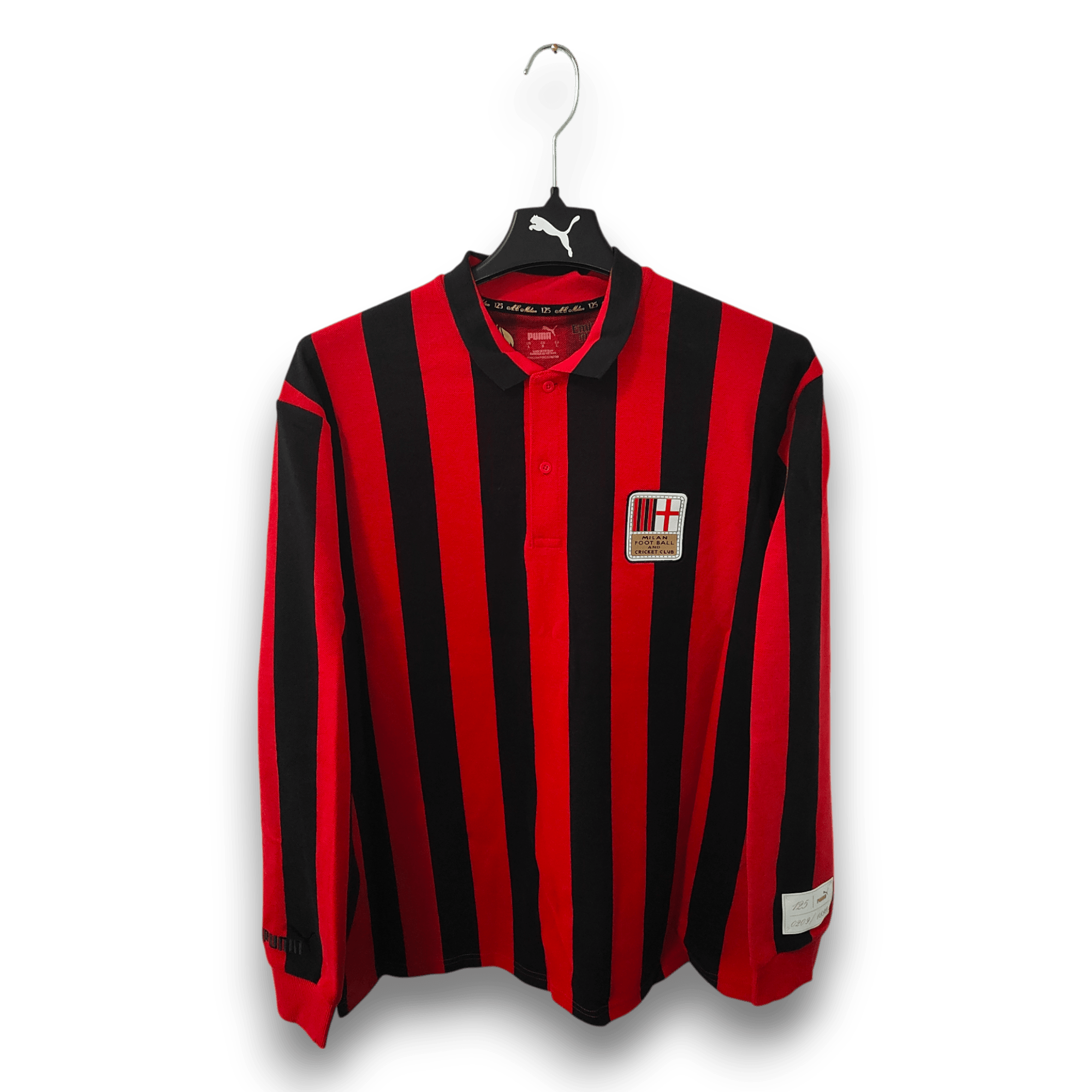 2024 - 25 AC Milan 125TH ANNIVERSARY LIMITED EDITION Shirt 209 - BNWT - (L) - Eternal Pitch