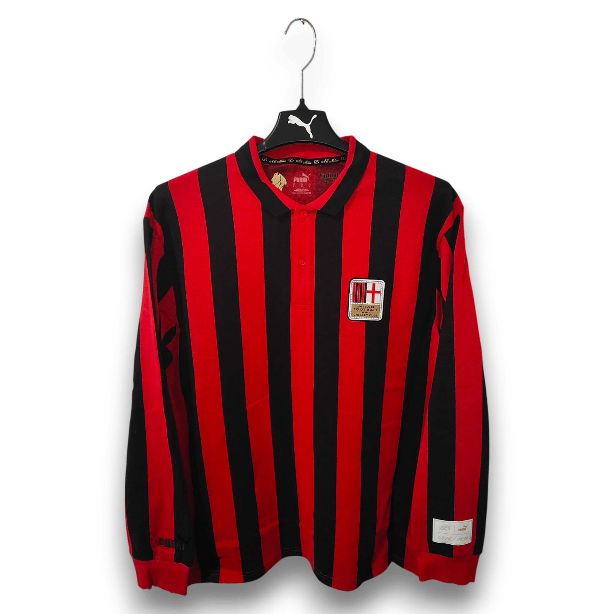 2024 - 25 AC Milan 125TH ANNIVERSARY LIMITED EDITION Shirt 216 - BNWT - (L) - Eternal Pitch