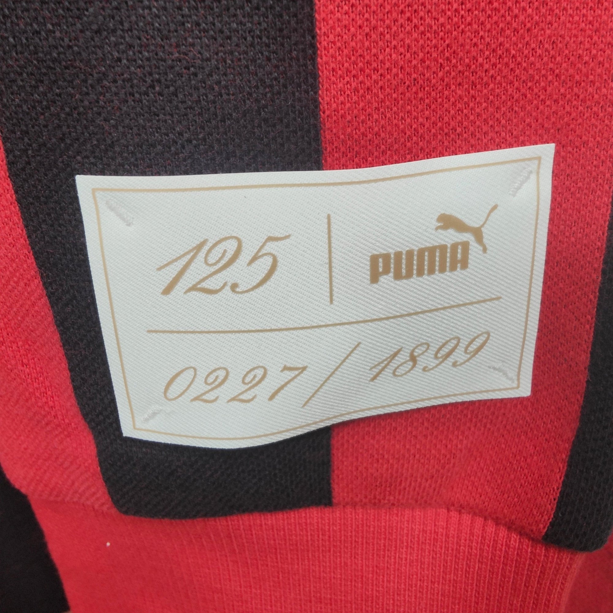 2024 - 25 AC Milan 125TH ANNIVERSARY LIMITED EDITION Shirt 227 - BNWT - (L) - Eternal Pitch