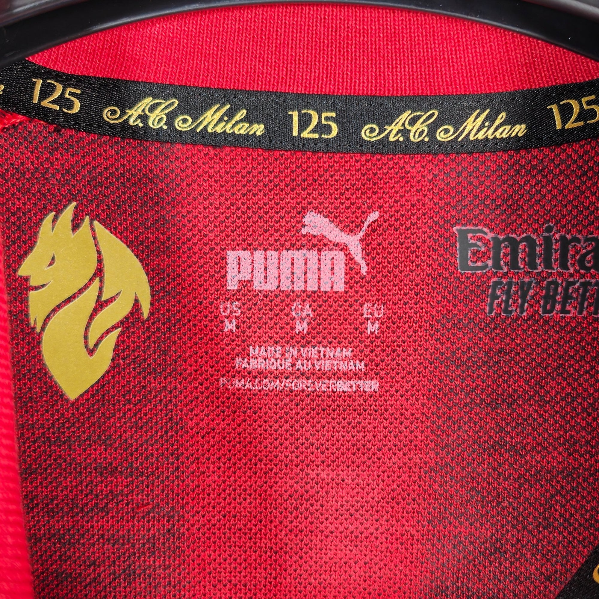 2024 - 25 AC Milan 125TH ANNIVERSARY LIMITED EDITION Shirt 859 - BNWT - (M) - Eternal Pitch