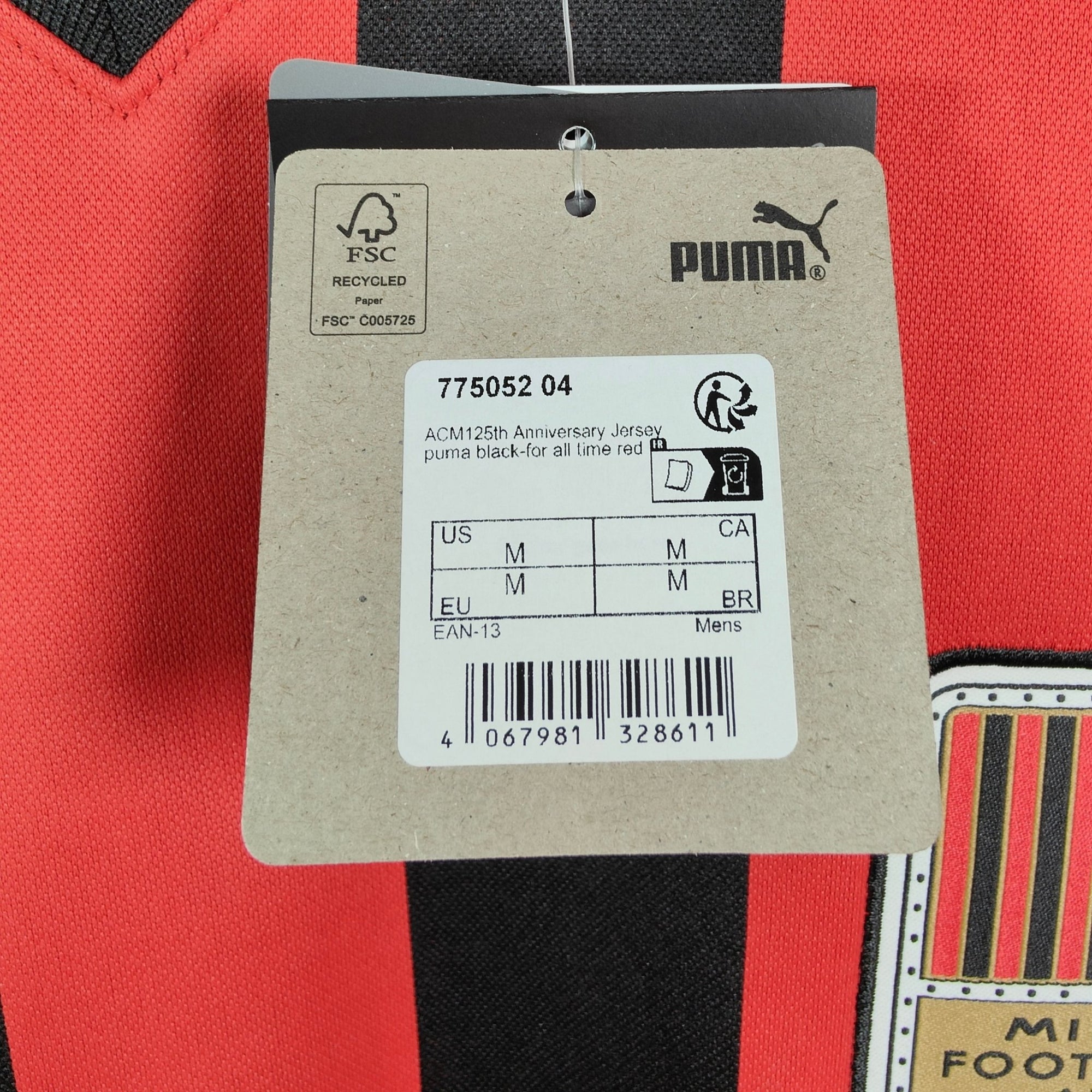 2024 - 25 AC Milan Fourth 125TH ANNIVERSARY Shirt (Leao) 10 - BNWT - (M, L) - Eternal Pitch