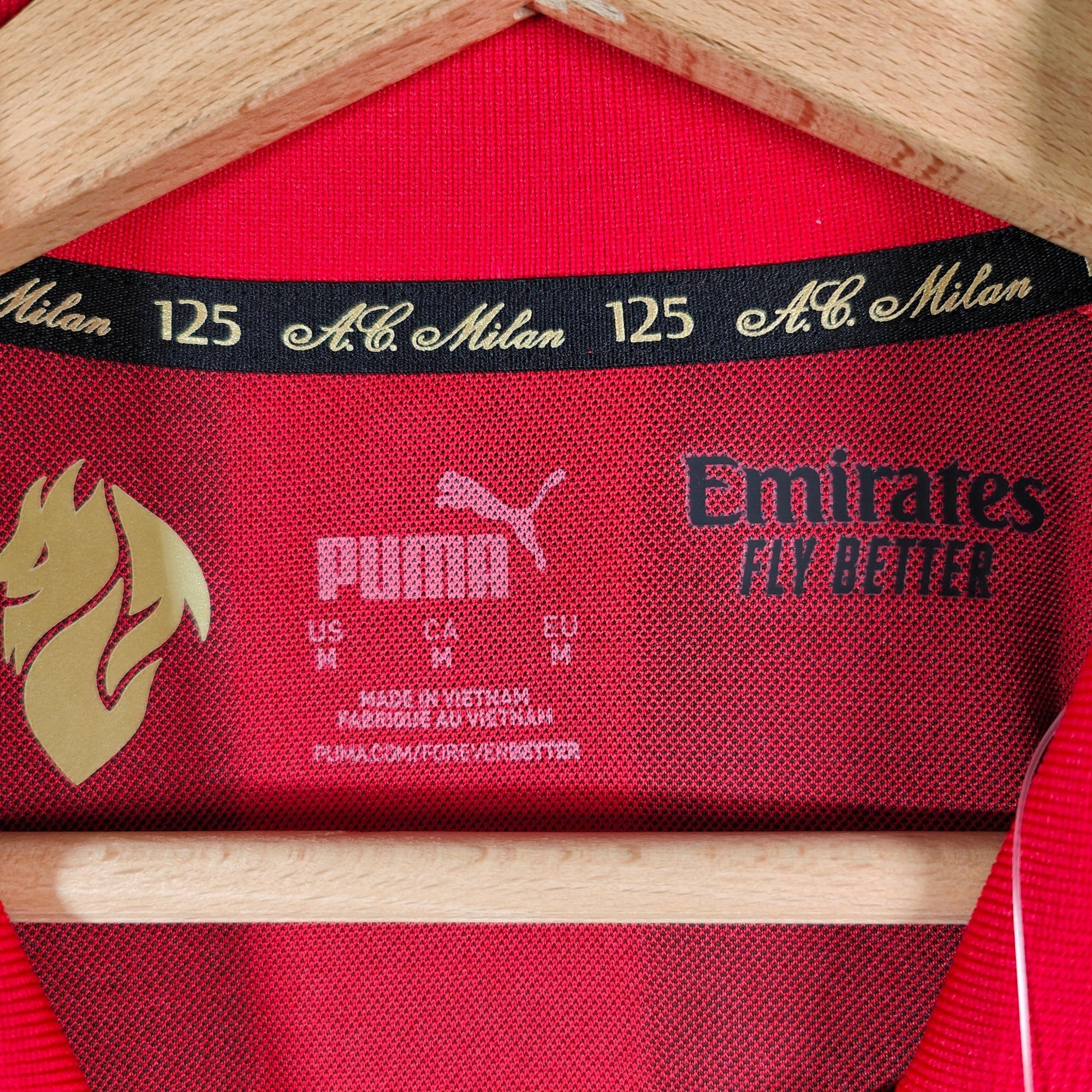 2024 - 25 AC Milan Fourth 125TH ANNIVERSARY Shirt (Theo) 19 - BNWT - (M, L) - Eternal Pitch