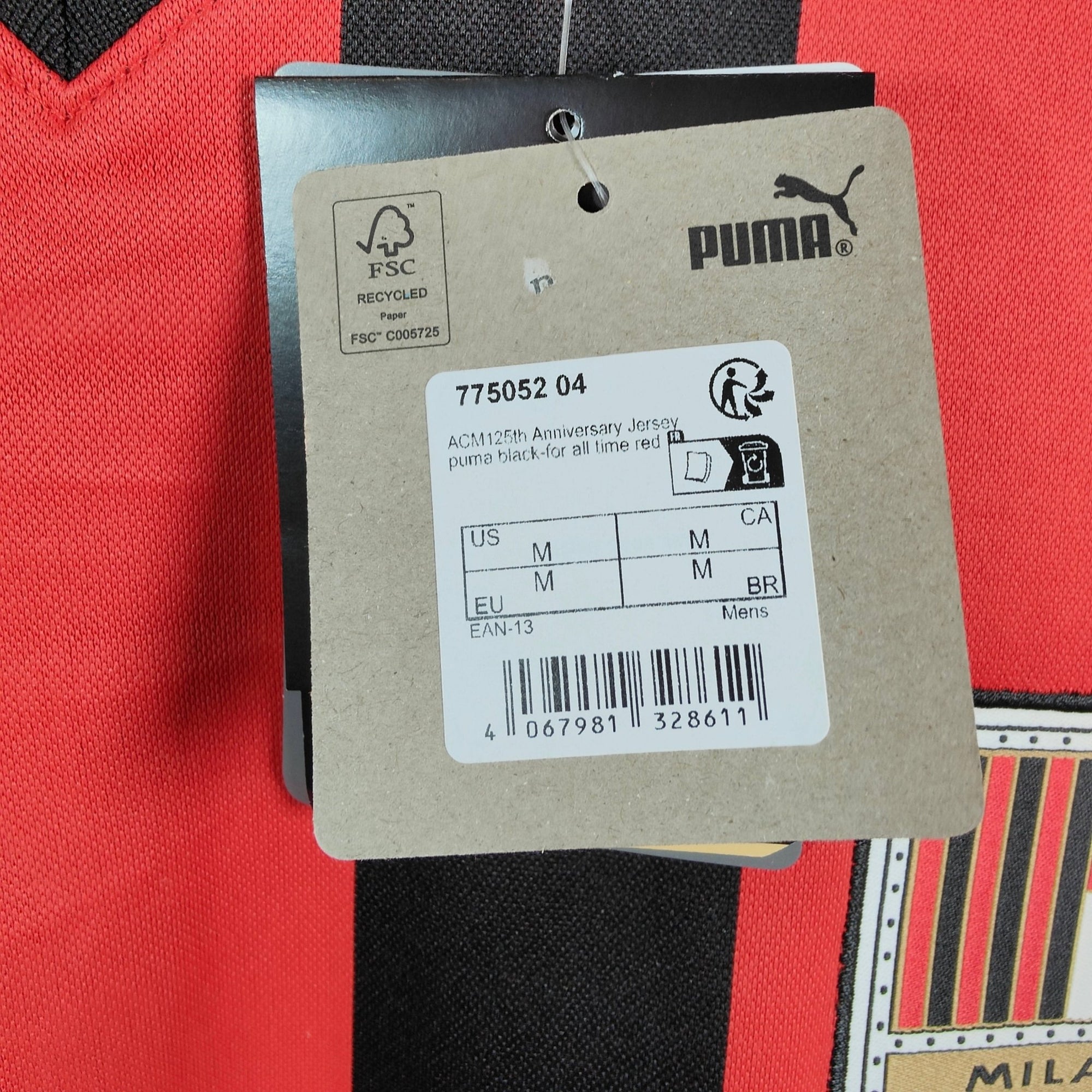 2024 - 25 AC Milan Fourth 125TH ANNIVERSARY Shirt (Theo) 19 - BNWT - (M, L) - Eternal Pitch