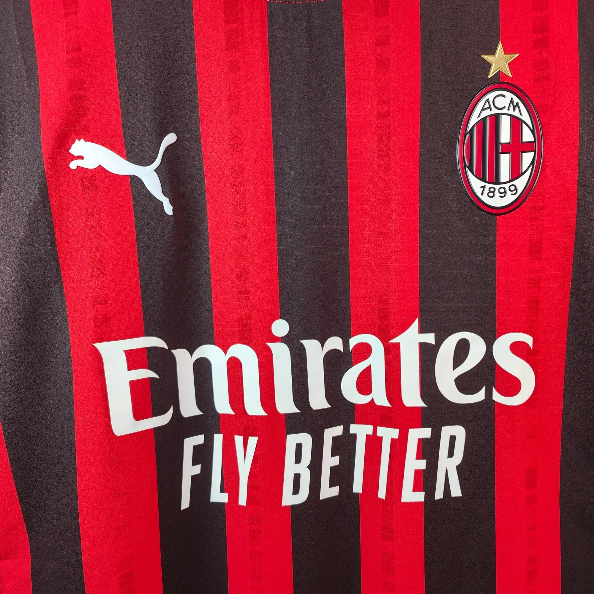 2024 - 25 AC Milan Player Version Home Shirt Loftus - Cheek 8 - 9/10 - (L) - Eternal Pitch