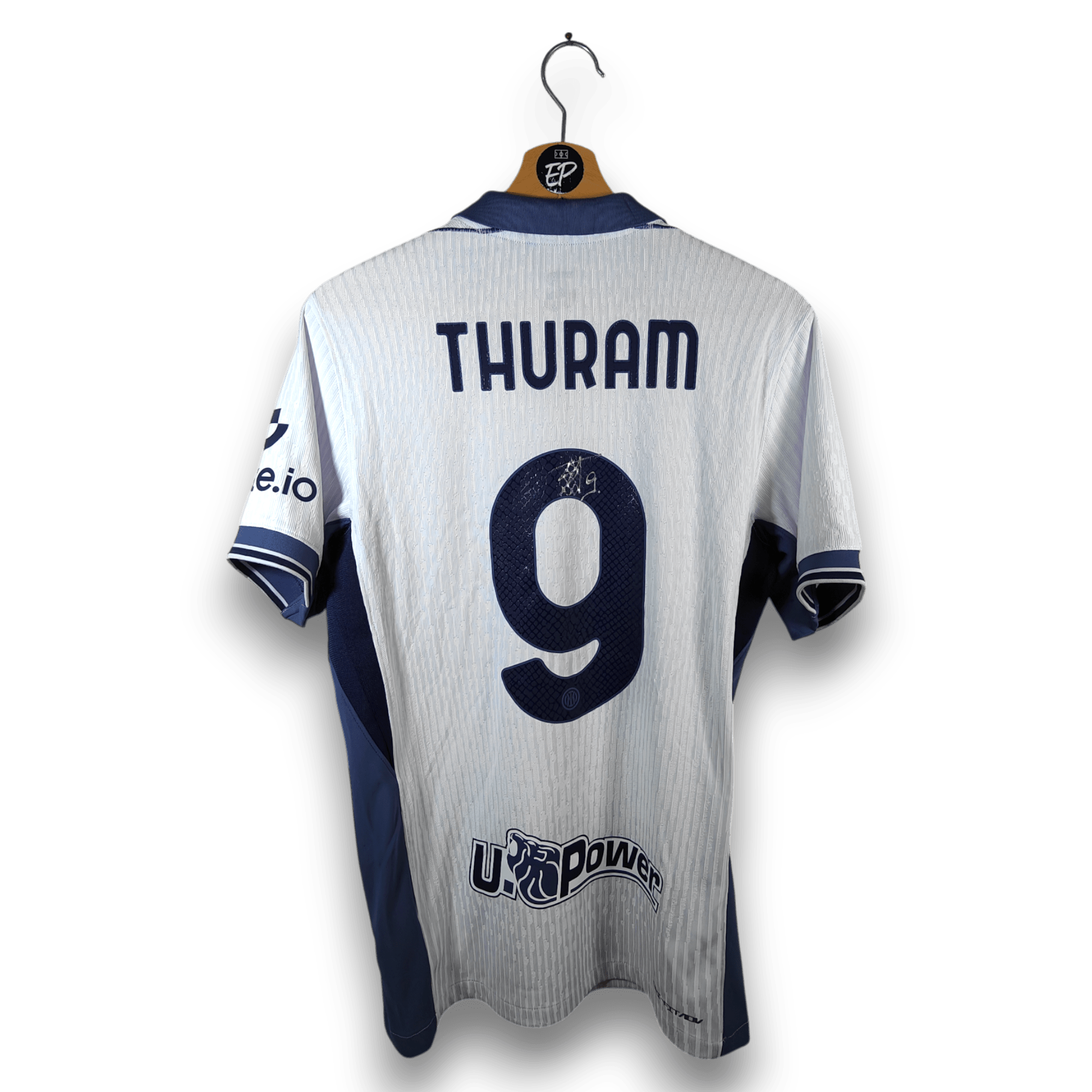 2024 - 25 Inter Milan SIGNED Player Version Away Shirt Thuram 9 - BNWT - Eternal Pitch