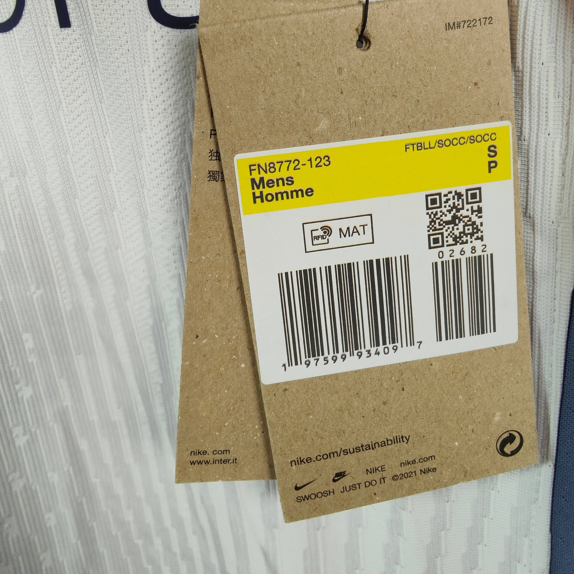 2024 - 25 Inter Milan SIGNED Player Version Away Shirt Thuram 9 - BNWT - Eternal Pitch
