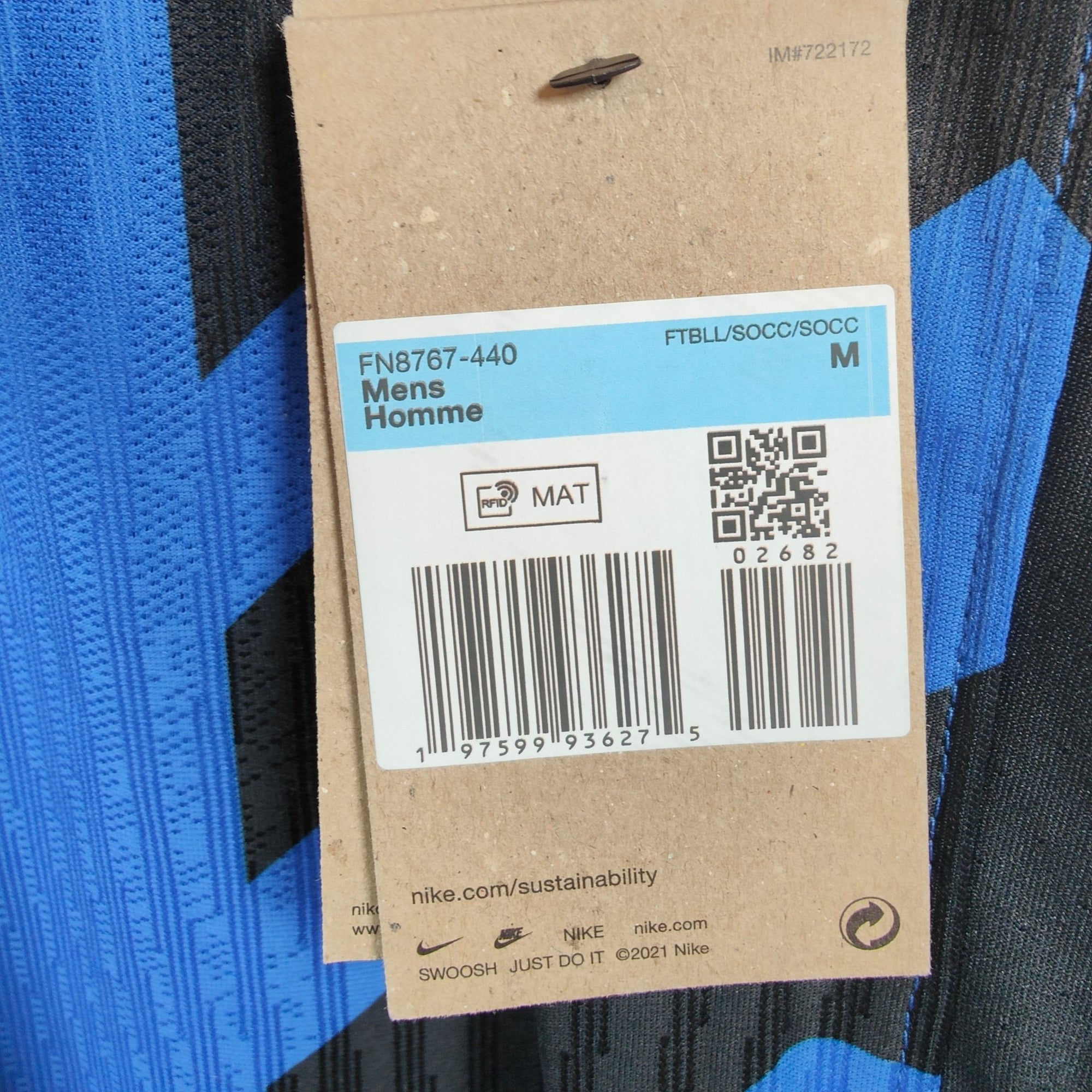 2024 - 25 Inter Milan SIGNED Player Version Home Shirt Barella 23 - BNWT - Eternal Pitch