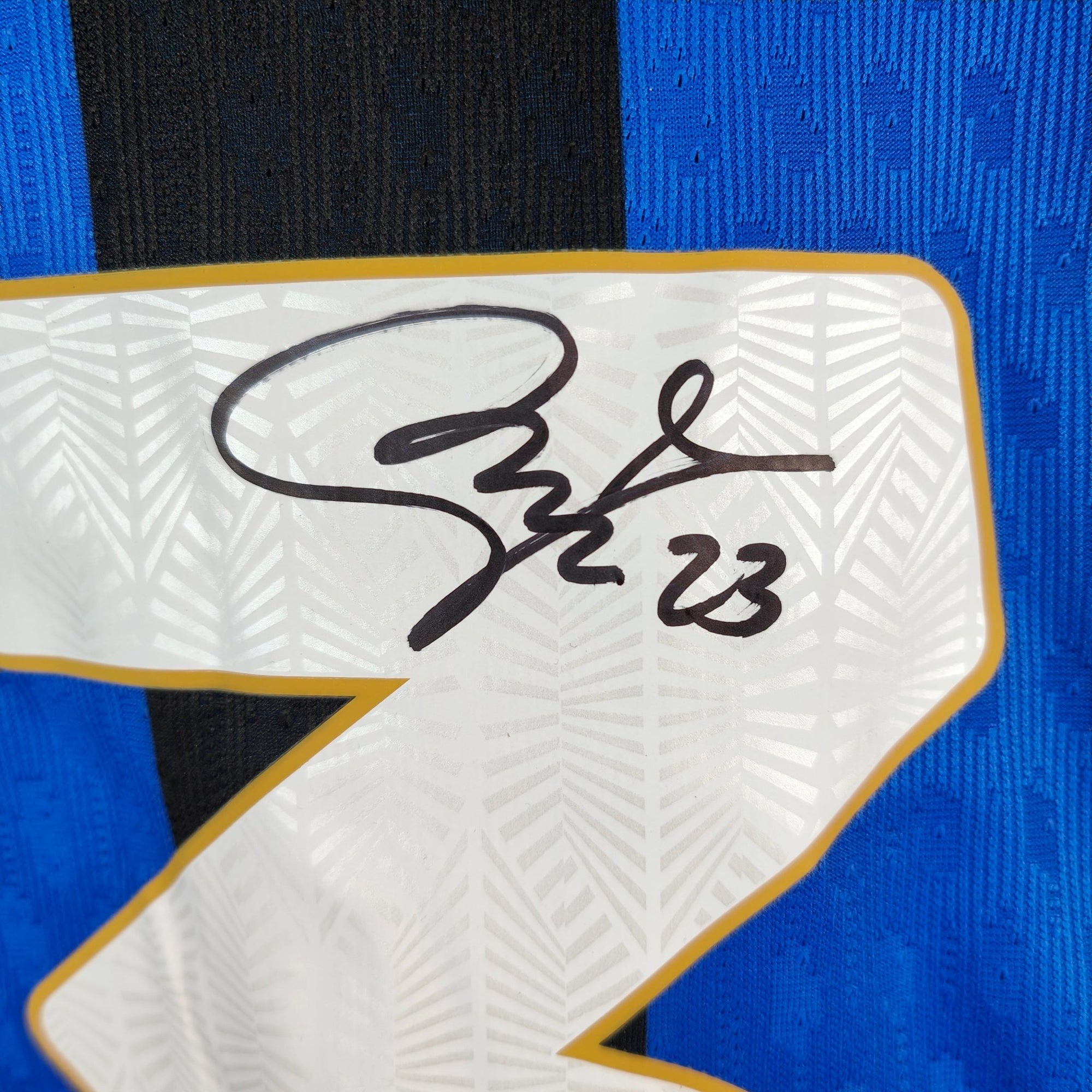 2024 - 25 Inter Milan SIGNED Player Version Home Shirt Barella 23 - BNWT - Eternal Pitch