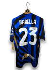 2024 - 25 Inter Milan SIGNED Player Version Home Shirt Barella 23 - BNWT - Eternal Pitch
