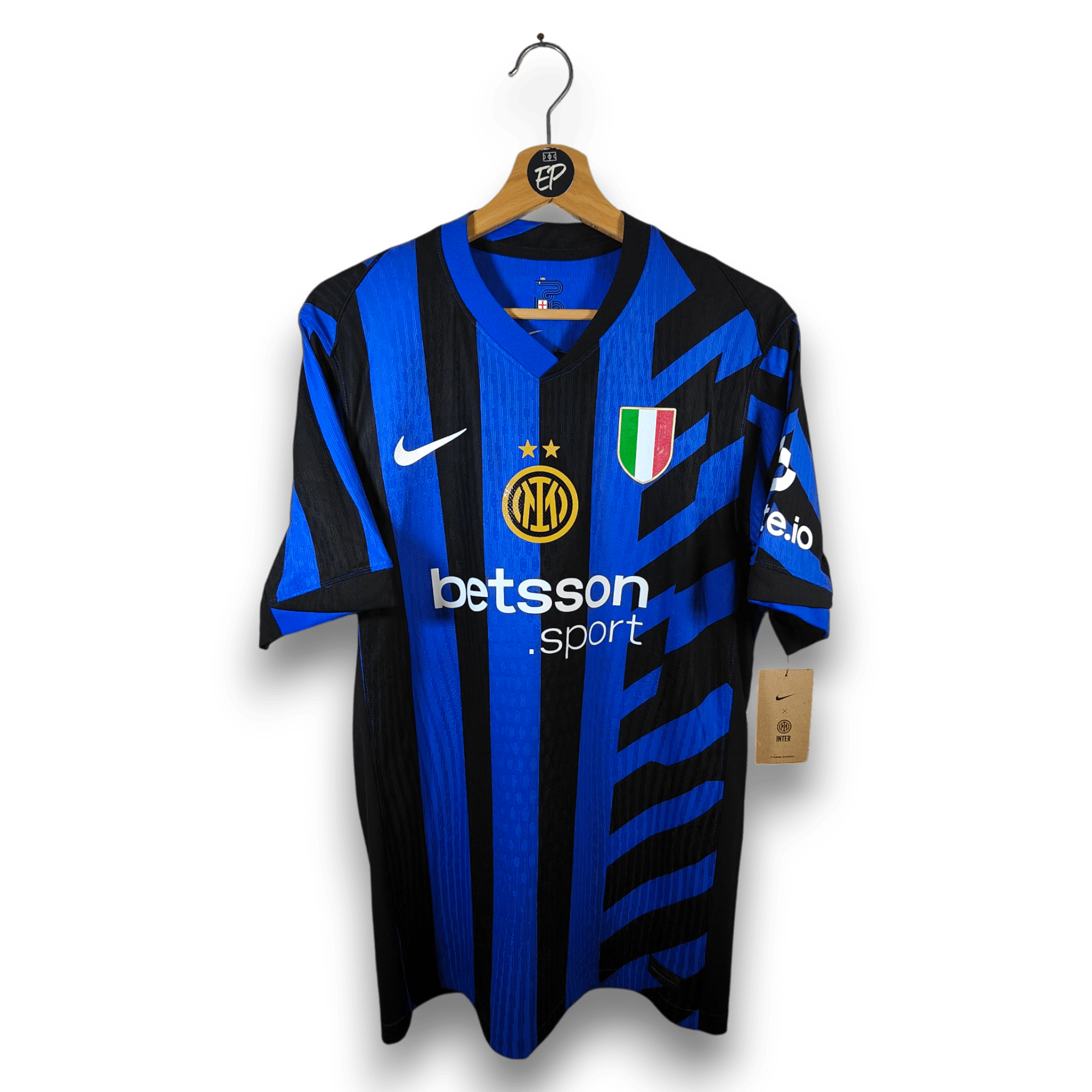 2024 - 25 Inter Milan SIGNED Player Version Home Shirt Barella 23 - BNWT - Eternal Pitch