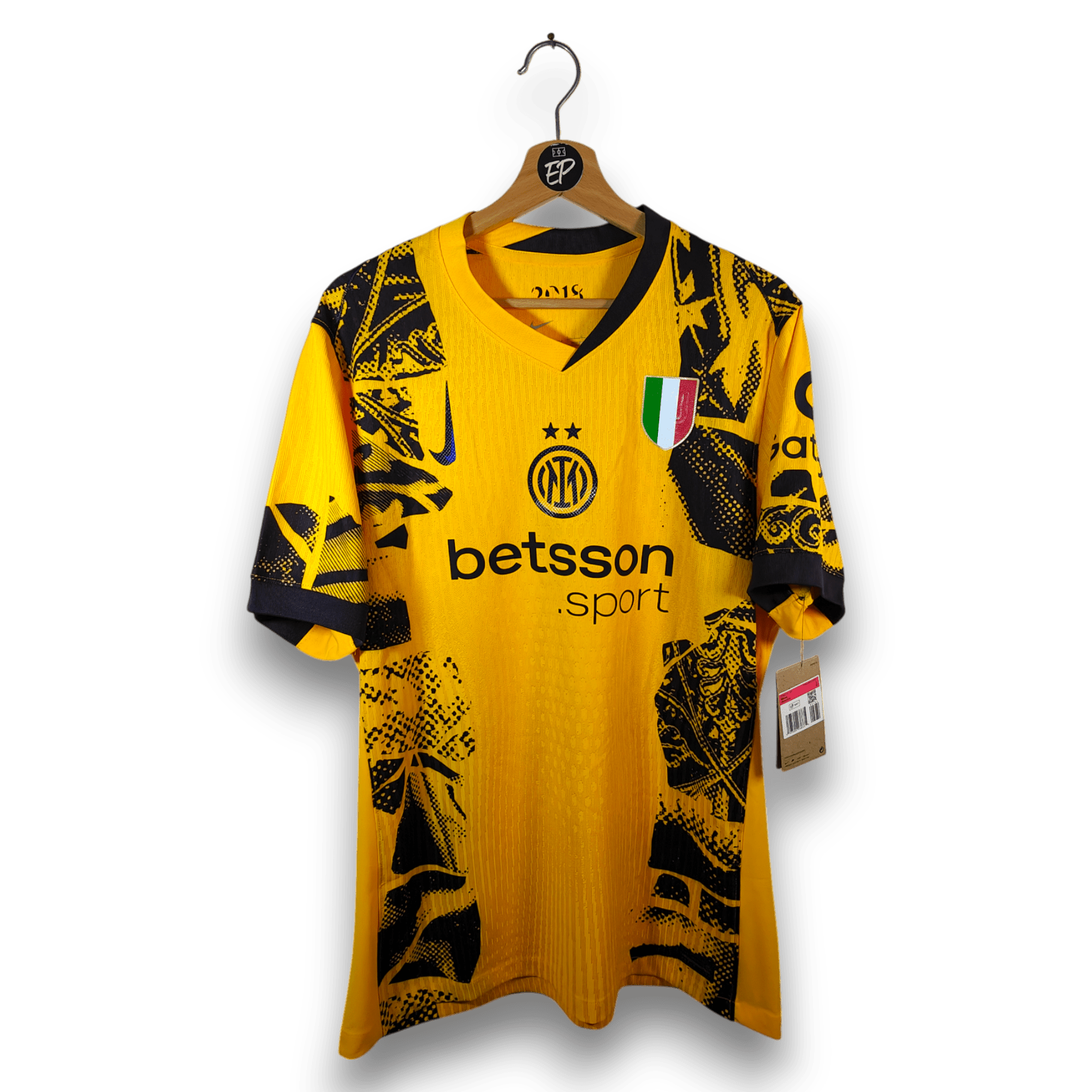 2024 - 25 Inter Milan SIGNED Player Version Third Shirt Di Marco 32 - BNWT - Eternal Pitch