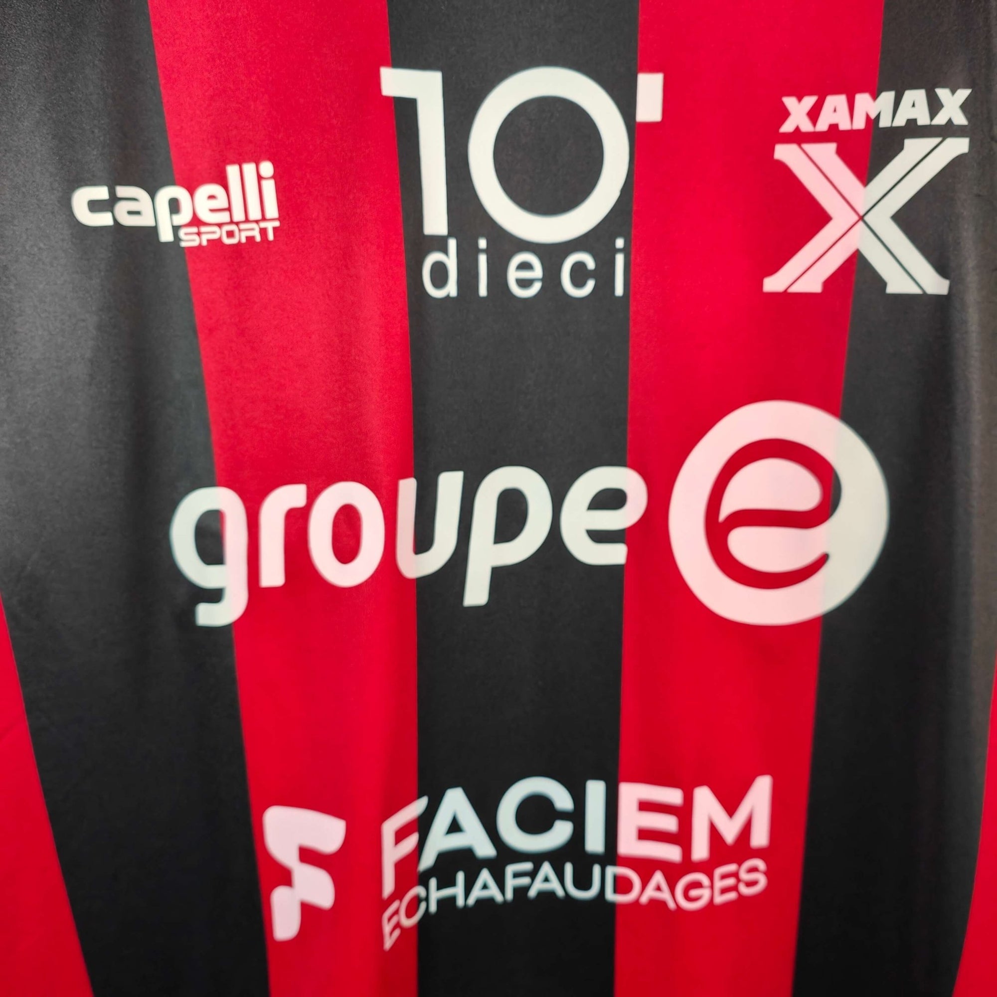 2024 - 25 Neuchatel Xamax Home Shirt Facchinetti 77 - 9.5/10 - (XXL) - Eternal Pitch