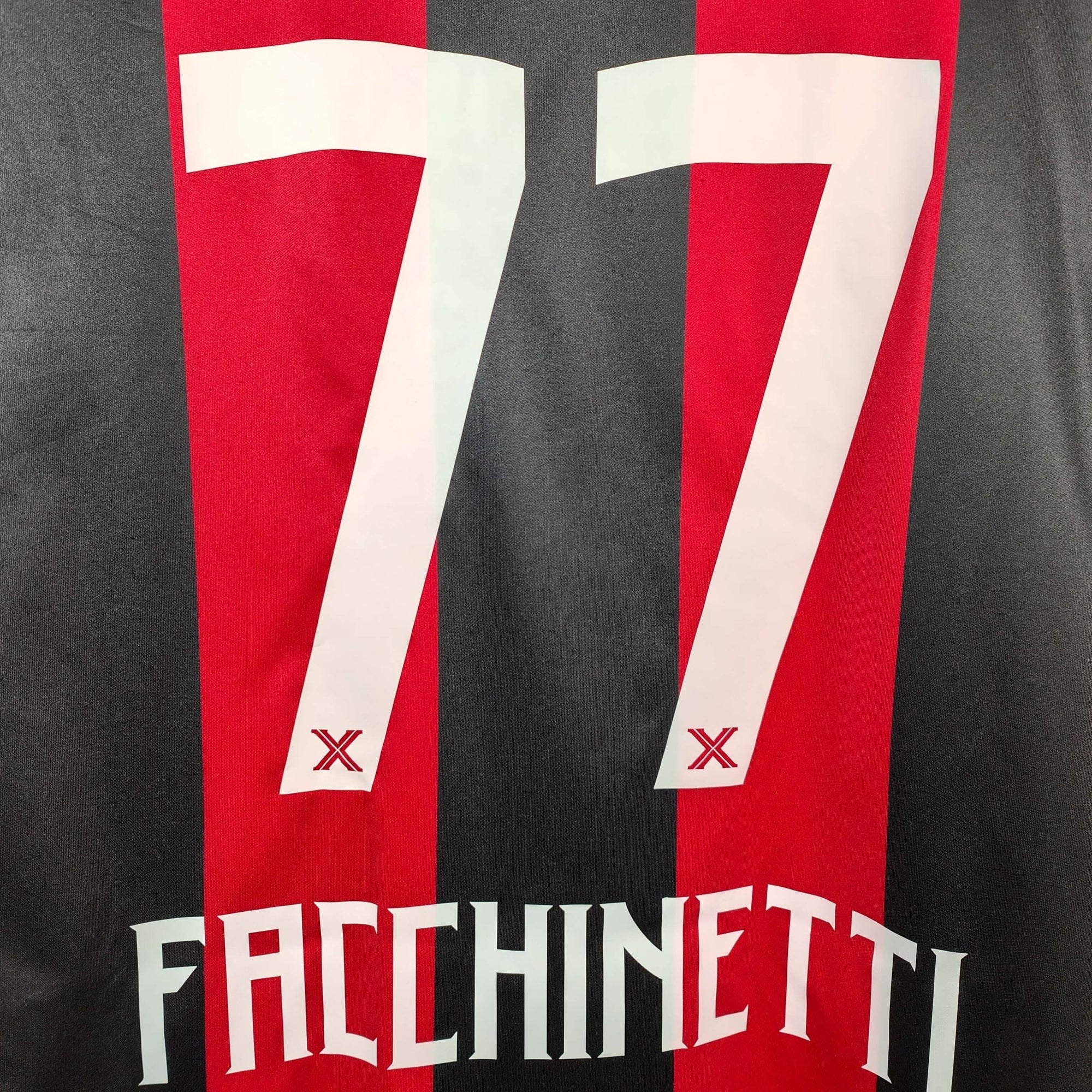 2024 - 25 Neuchatel Xamax Home Shirt Facchinetti 77 - 9.5/10 - (XXL) - Eternal Pitch