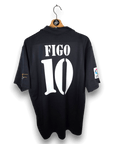 2002-03 Real Madrid Away Shirt Figo 
