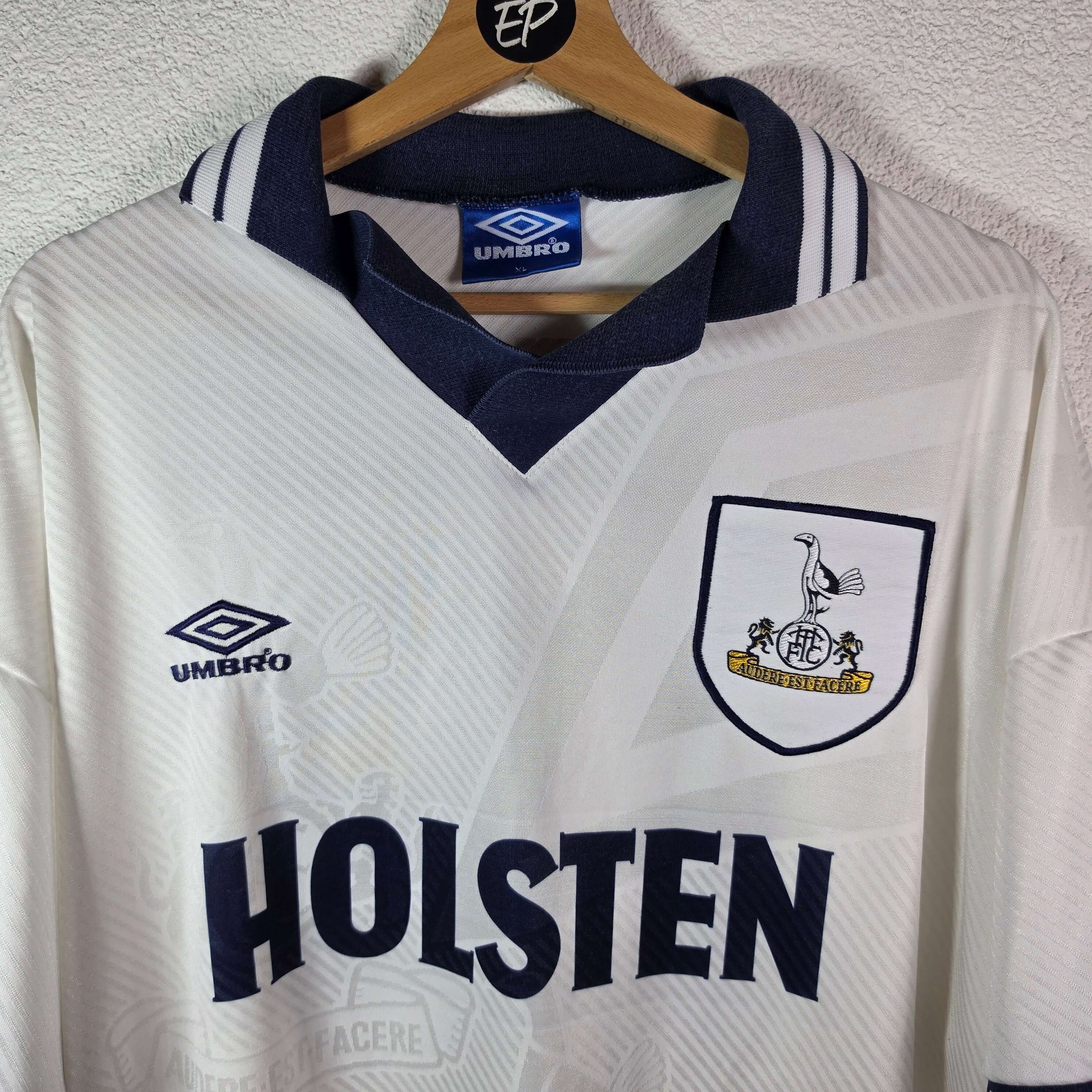 1993-95 Tottenham Home Shirt Klinsmann 