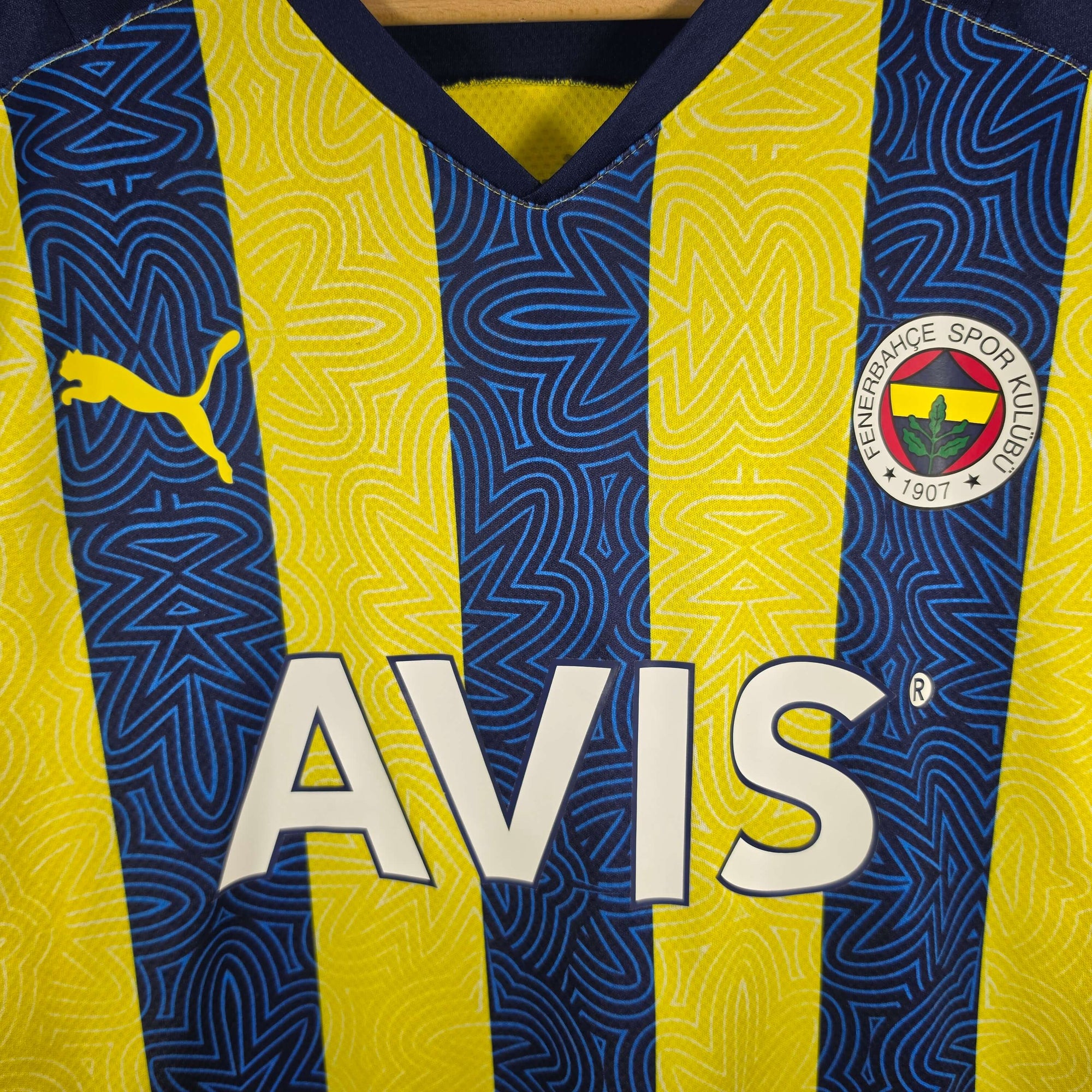 2021-22 Fenerbahce Home Shirt - 8.5/10 - (S)