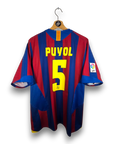 2005-06 FC Barcelona Home Shirt Puyol 