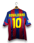 2004-05 FC Barcelona Home Shirt Ronaldinho 