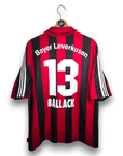 2001-02 Bayer Leverkusen Home Shirt Ballack 