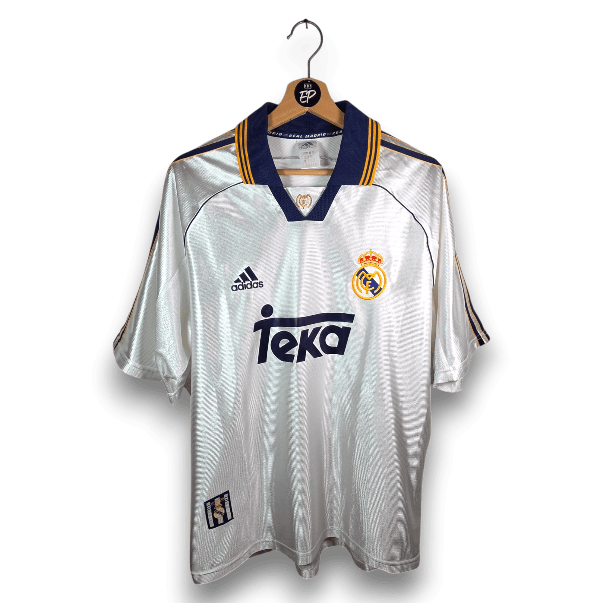 1998-00 Real Madrid Home Shirt Anelka 
