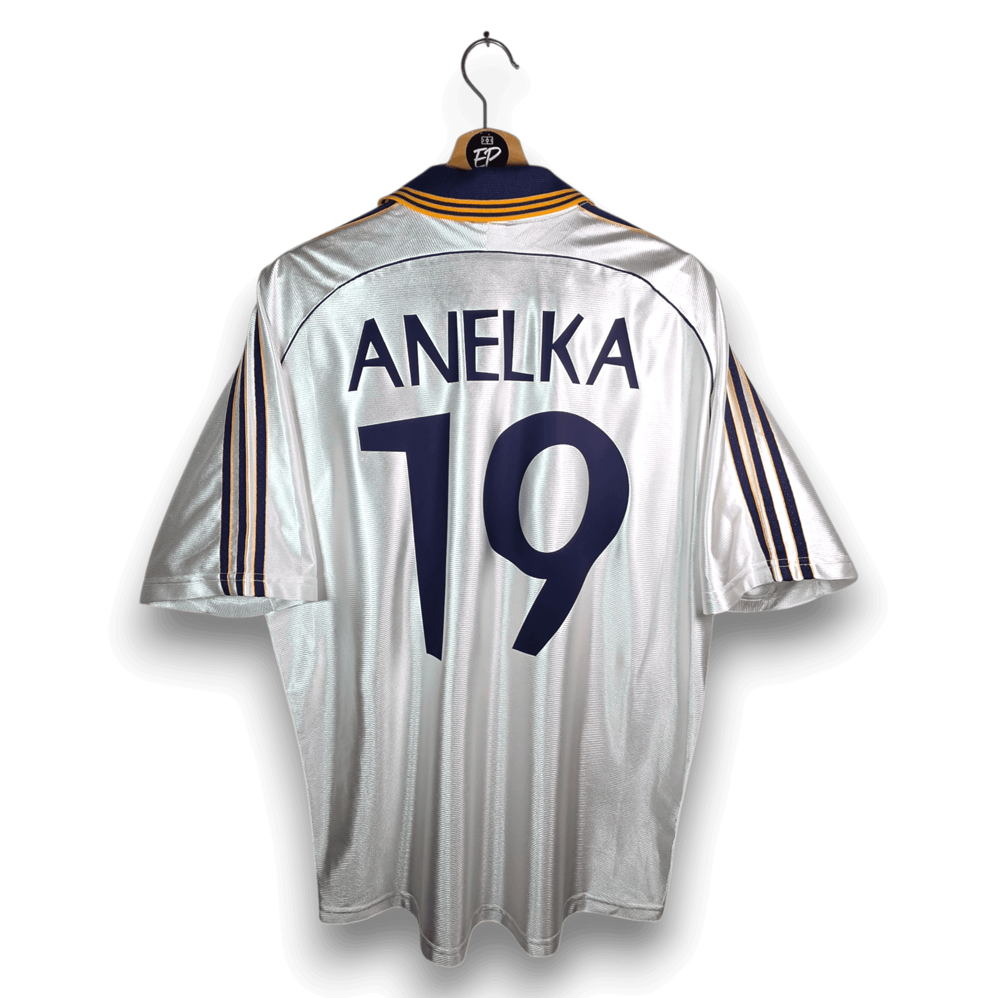 1998-00 Real Madrid Home Shirt Anelka 