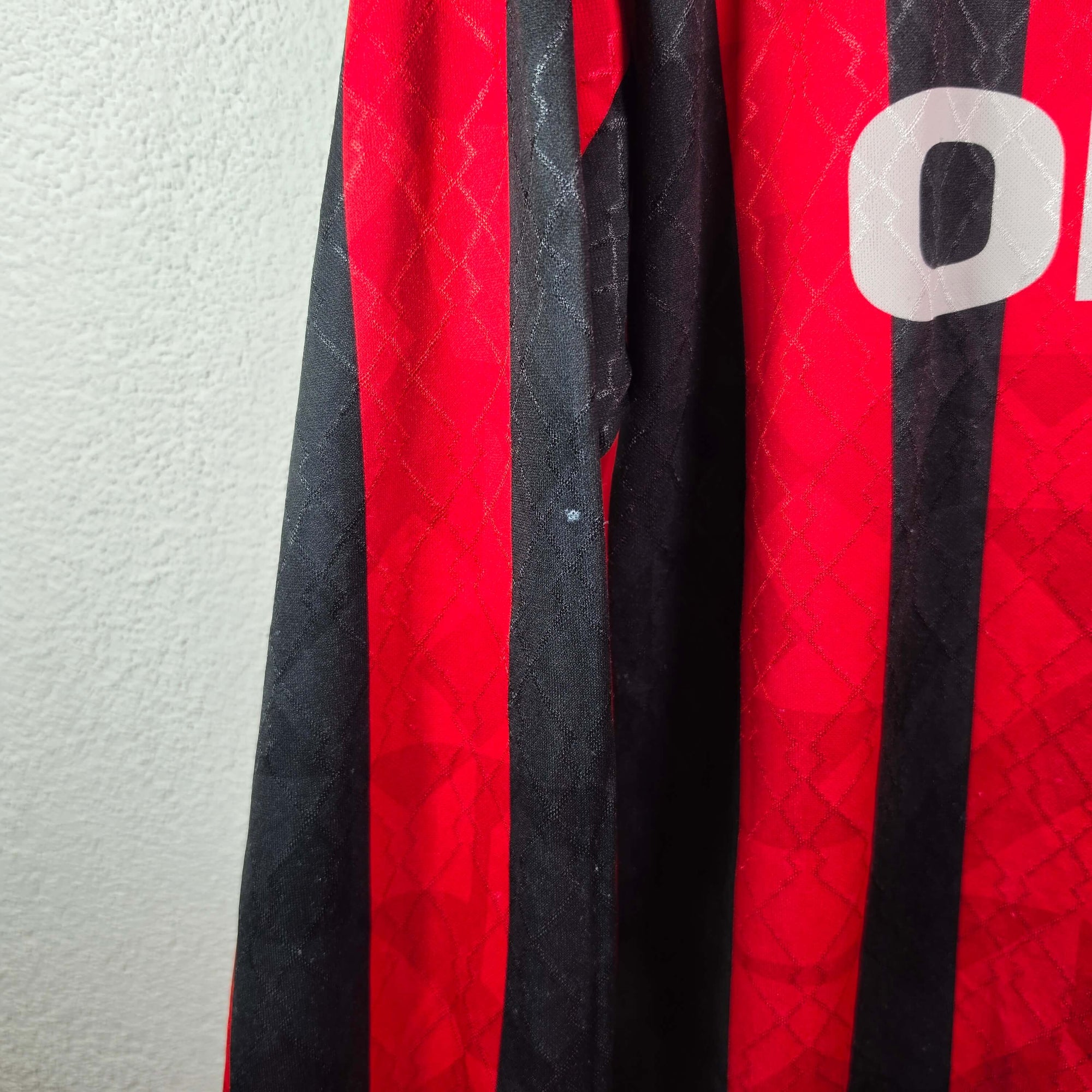 1995-96 AC Milan Home Shirt LS Baggio 