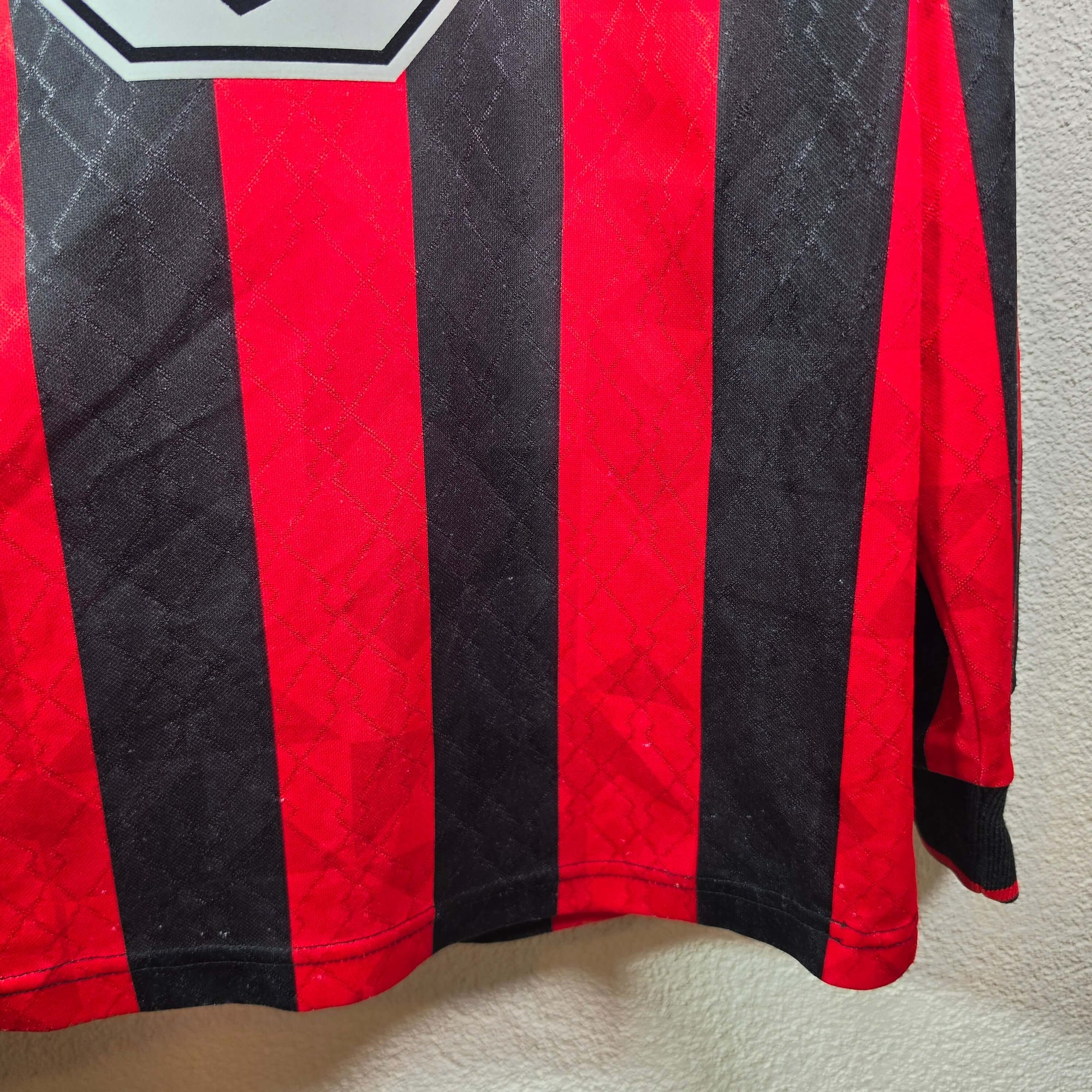 1995-96 AC Milan Home Shirt LS Baggio 