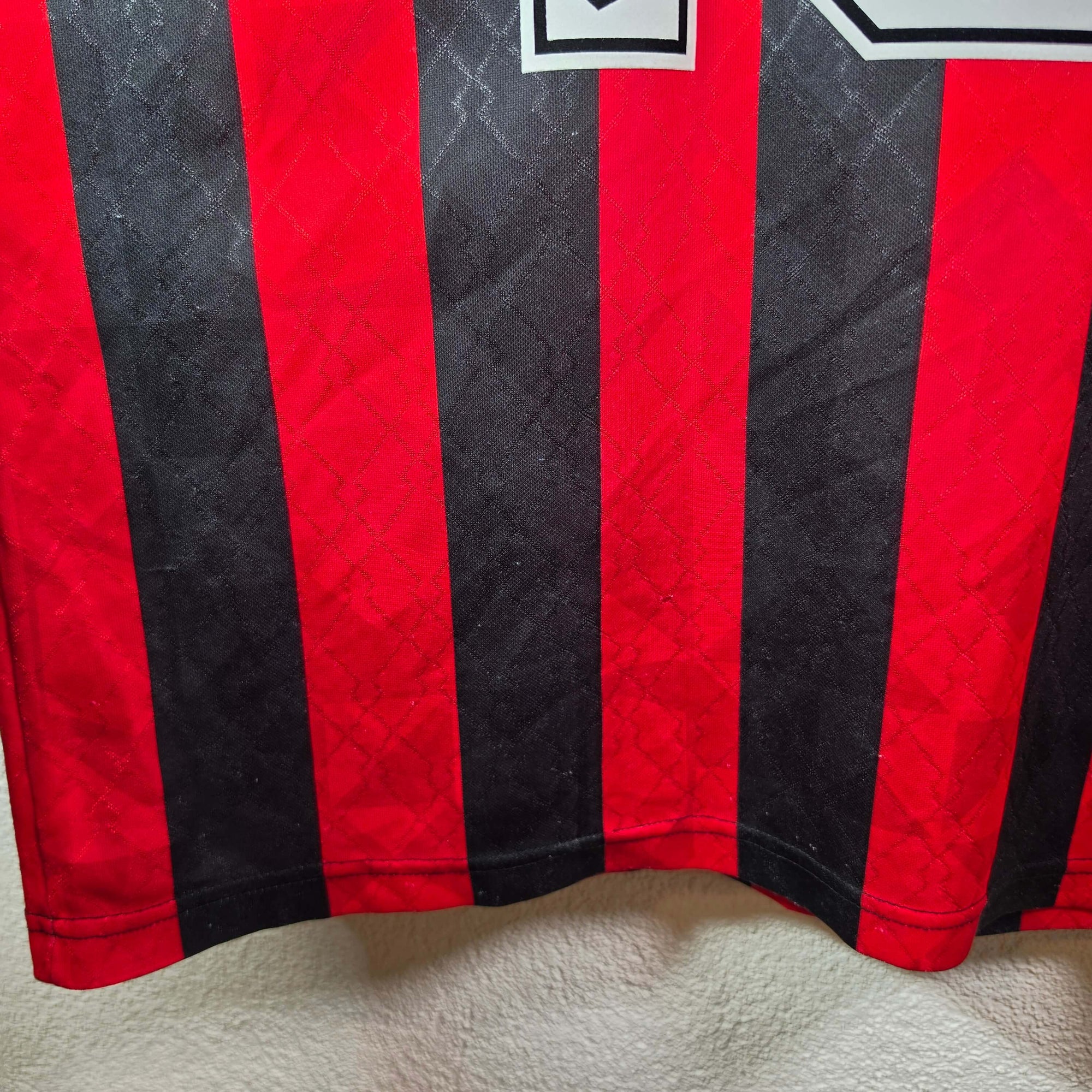 1995-96 AC Milan Home Shirt LS Baggio 