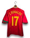 2004-06 Portugal Home Shirt Ronaldo 