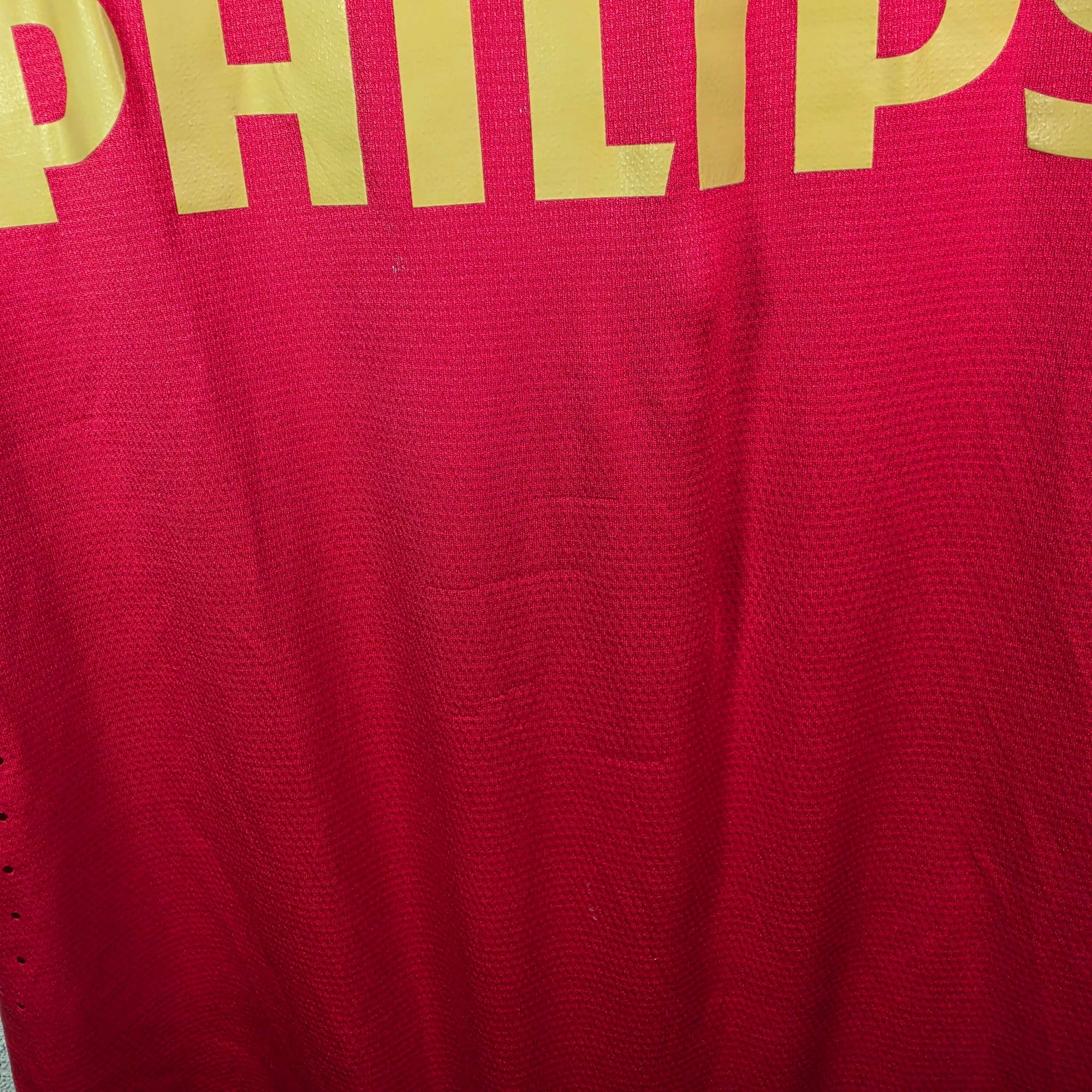 2013-14 PSV Home Centenary Shirt Match Worn / Issue Maher 