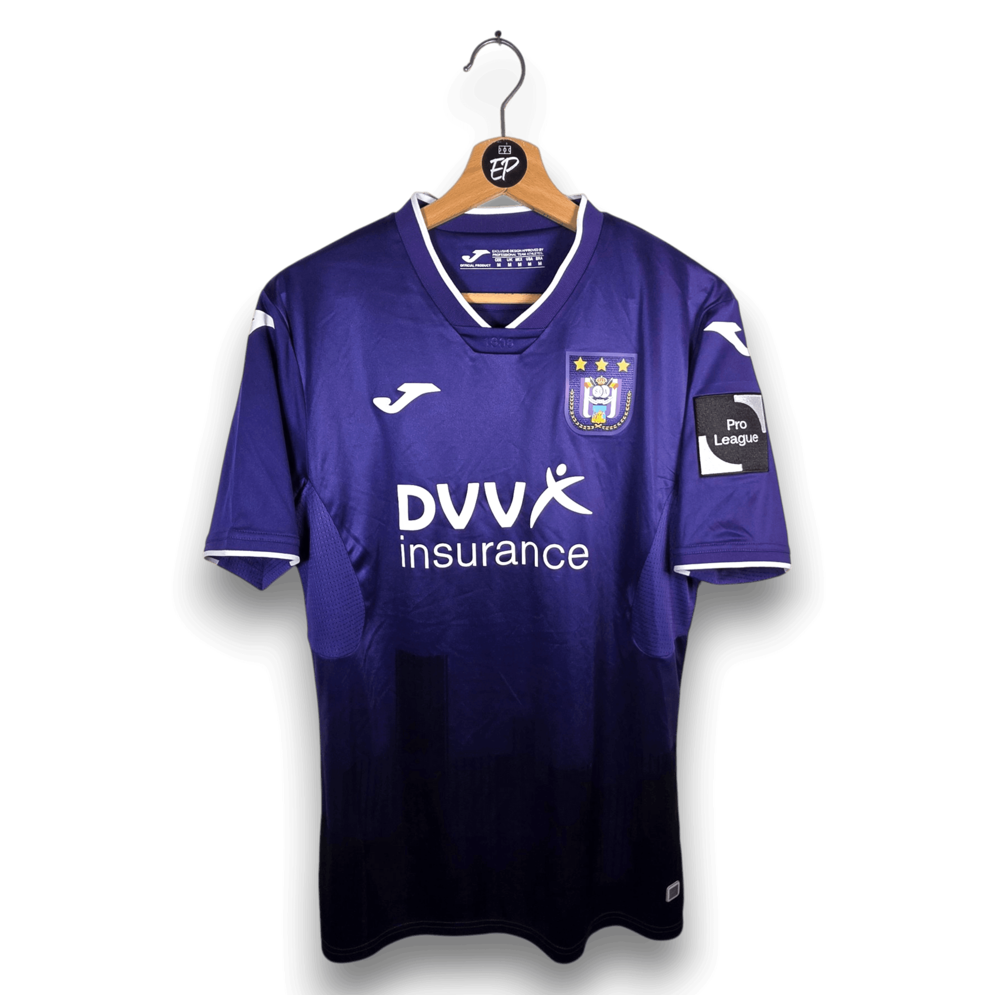 2020-21 Anderlecht Home Shirt SIGNED Luckassen 