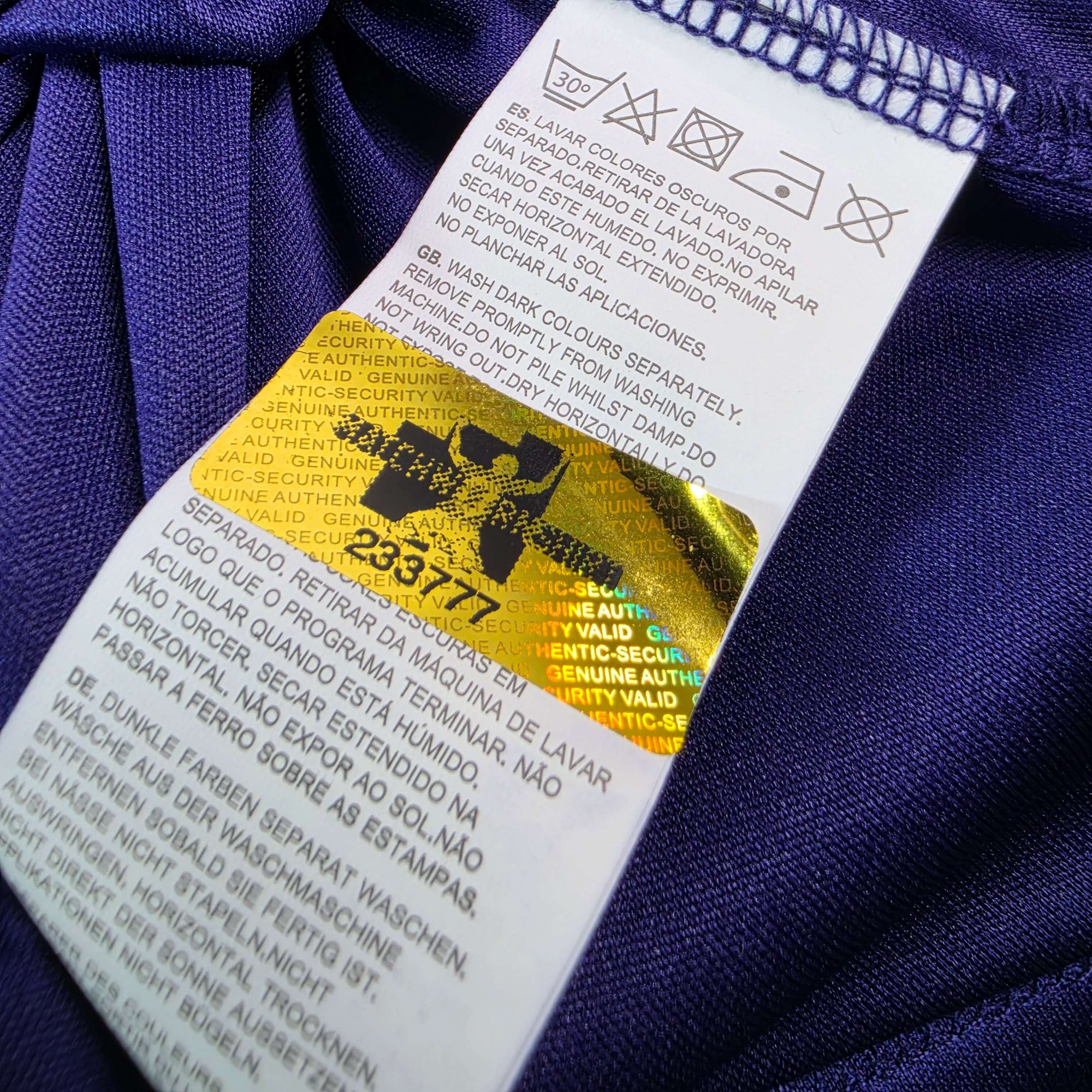 2020-21 Anderlecht Home Shirt SIGNED Luckassen 